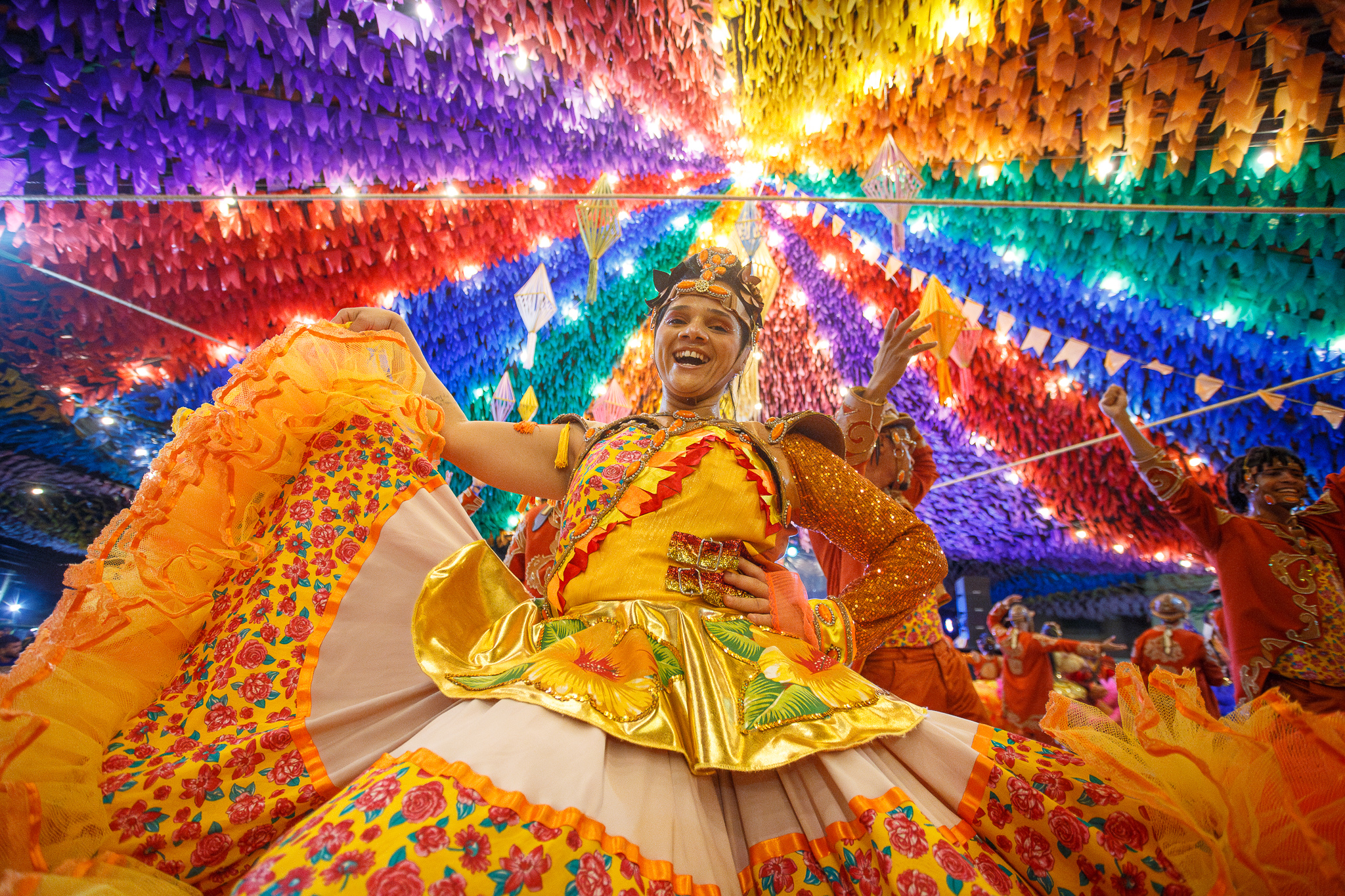 Investimento histórico do governo de mais de R$ 1,5 milhão nas quadrilhas juninas marcou festejos de 2025 / Foto: Igor Matias