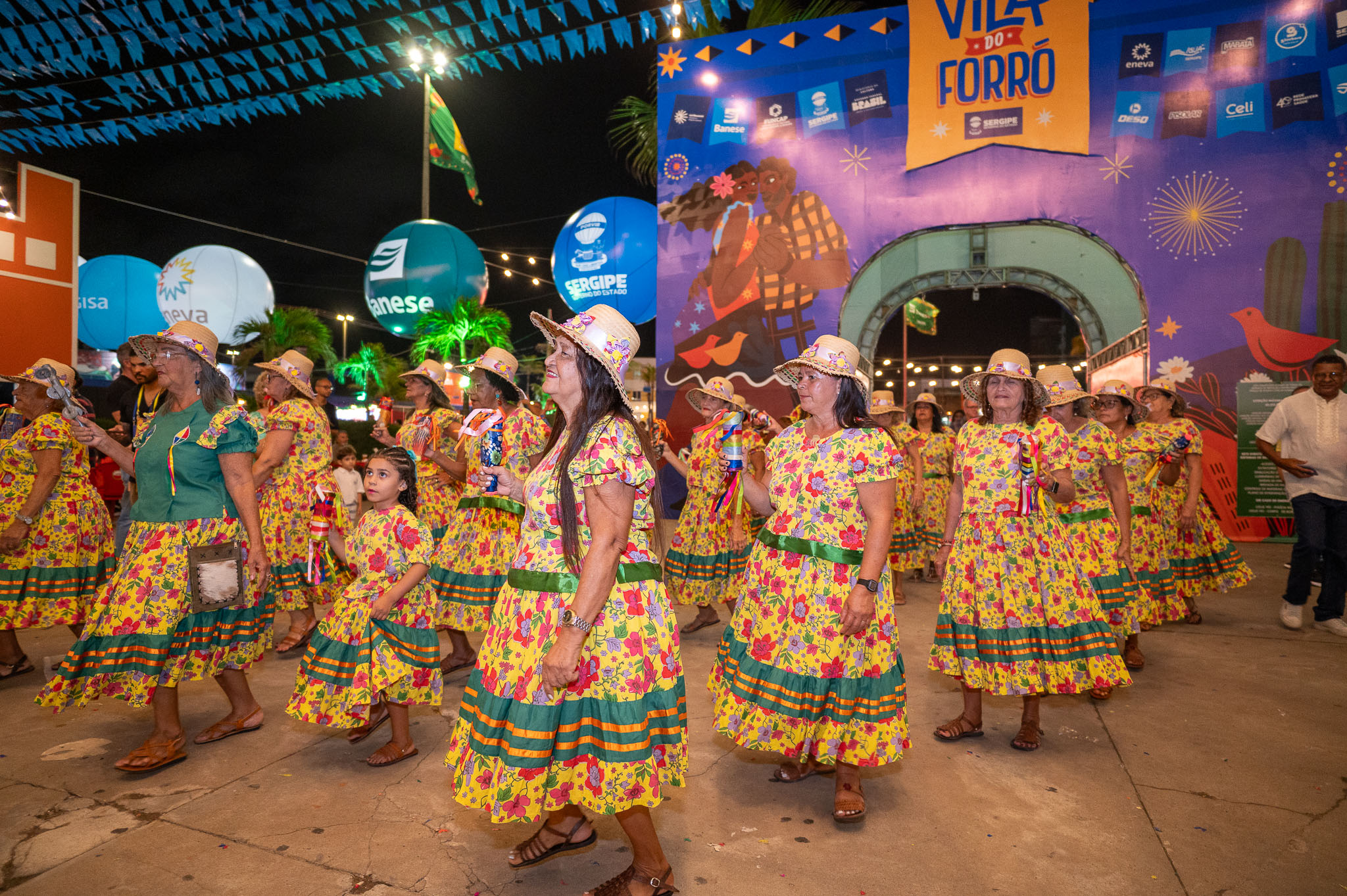 Este ano, houve um crescimento de 48,5% em relação a 2024 no número de atrações sergipanas contratadas para o ciclo junino em Sergipe / Foto: Thiago Santos