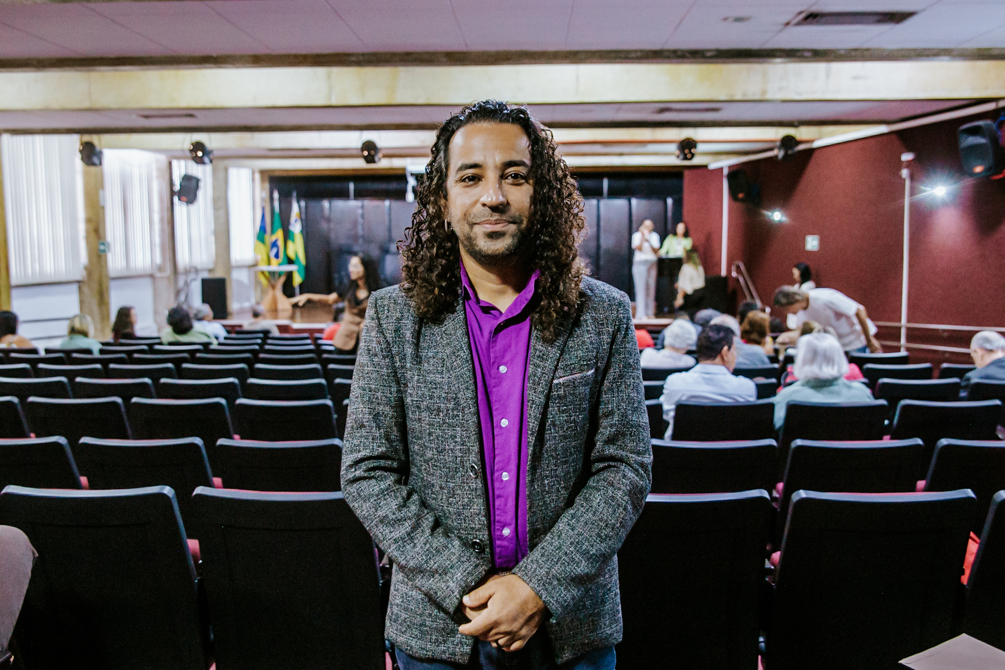 O professor e conselheiro do CEC, Frank Rolim, lembrou a importância histórica da honraria