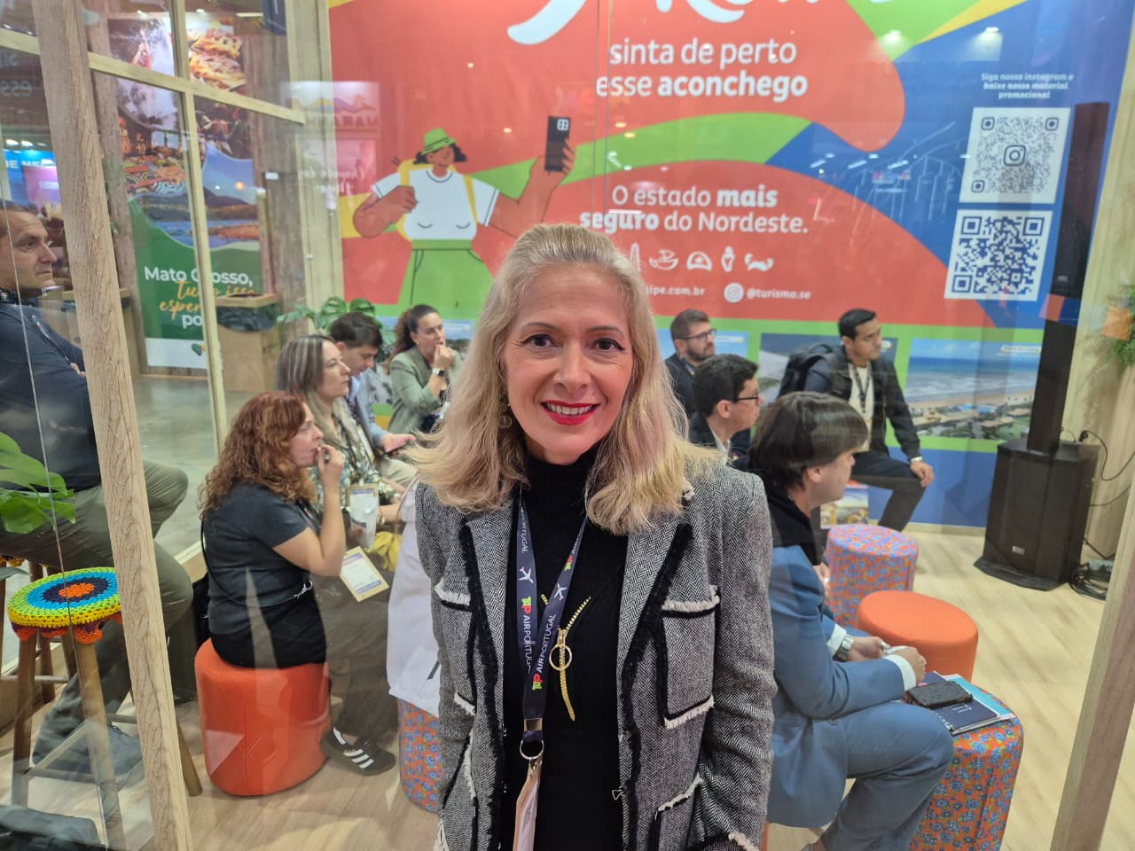 A curadora de Programação dos Operadores Internacionais, Vaniza Schuler