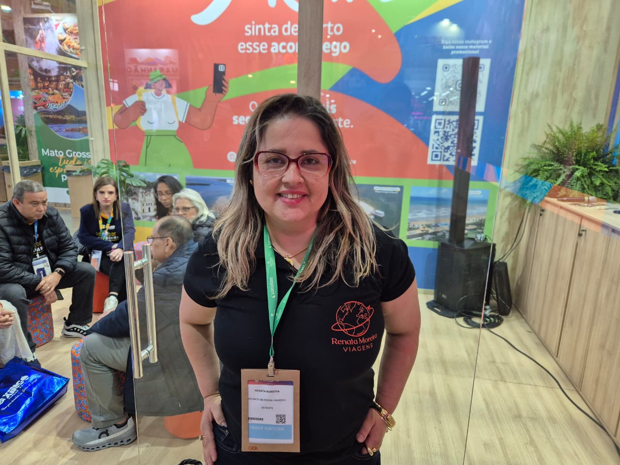 A agente de viagens Renata Moreira, elogiou o material promocional de Sergipe