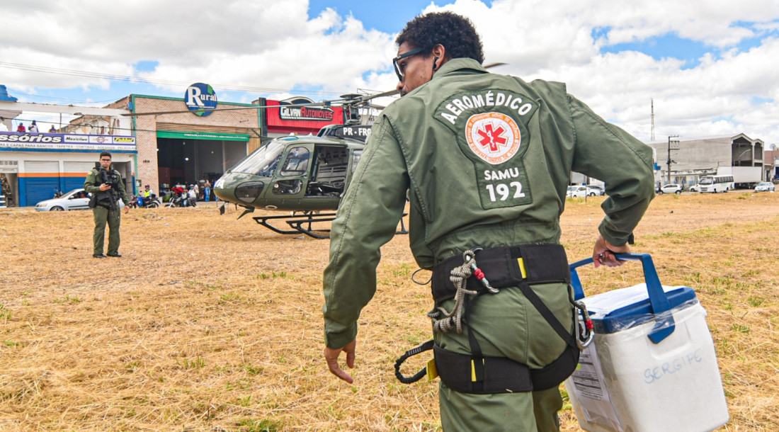 Esse é o segundo procedimento de captação de órgãos realizado no interior sergipano e no HRI / Fotos: Felipe Goettenauer