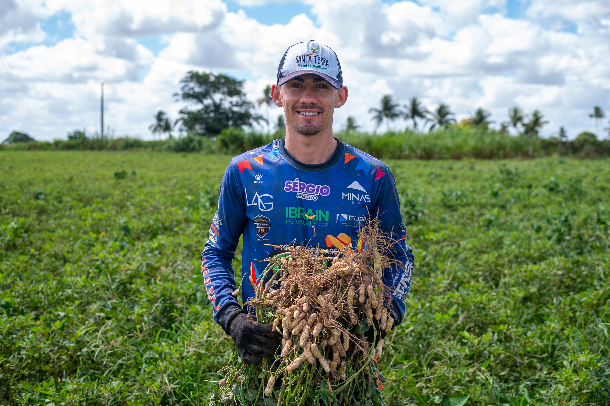O produtor Antônio Barbosa, de 22 anos | Foto: Thiago Santos