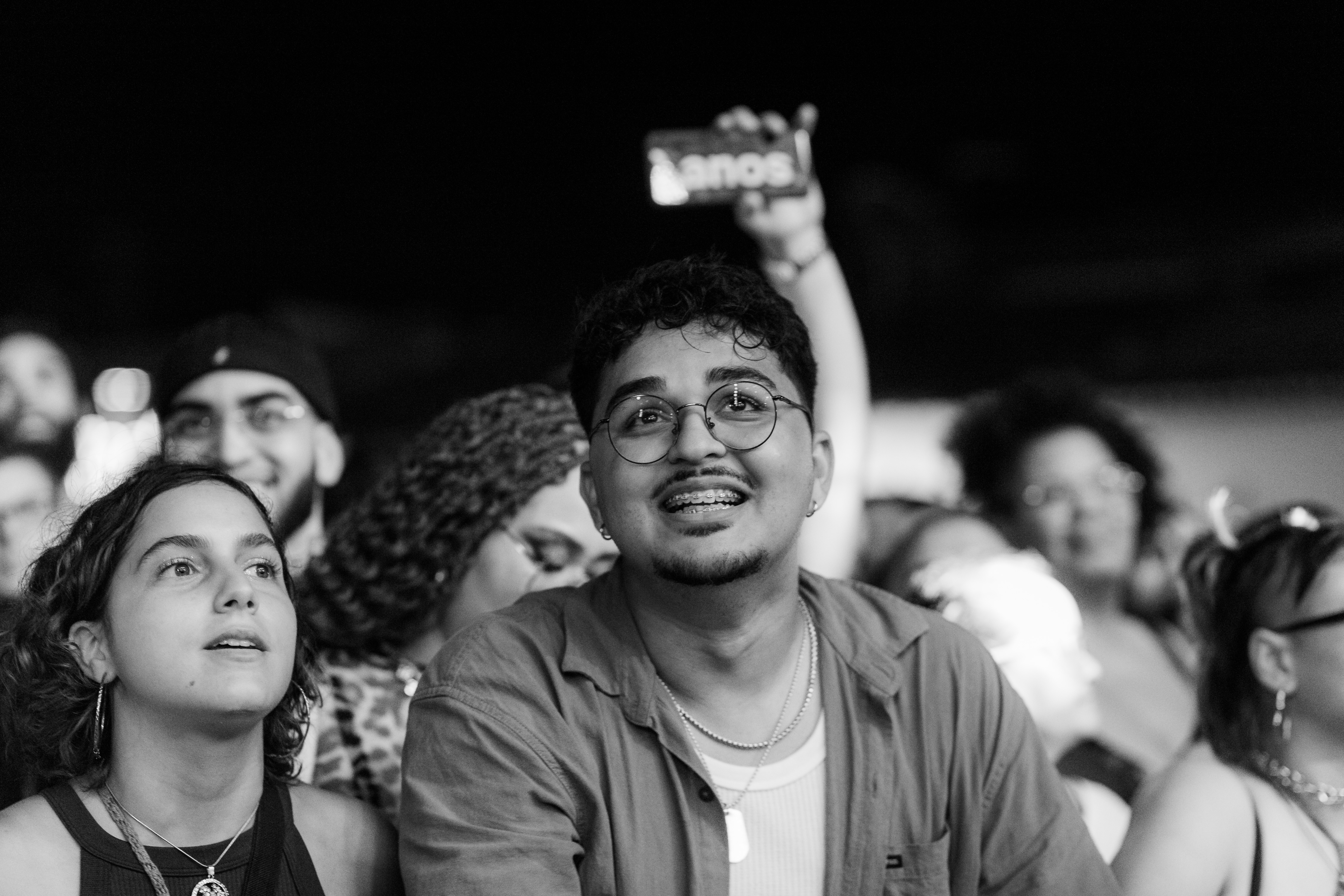 Público no show de Marcelo D2 / Foto: Markus Mello