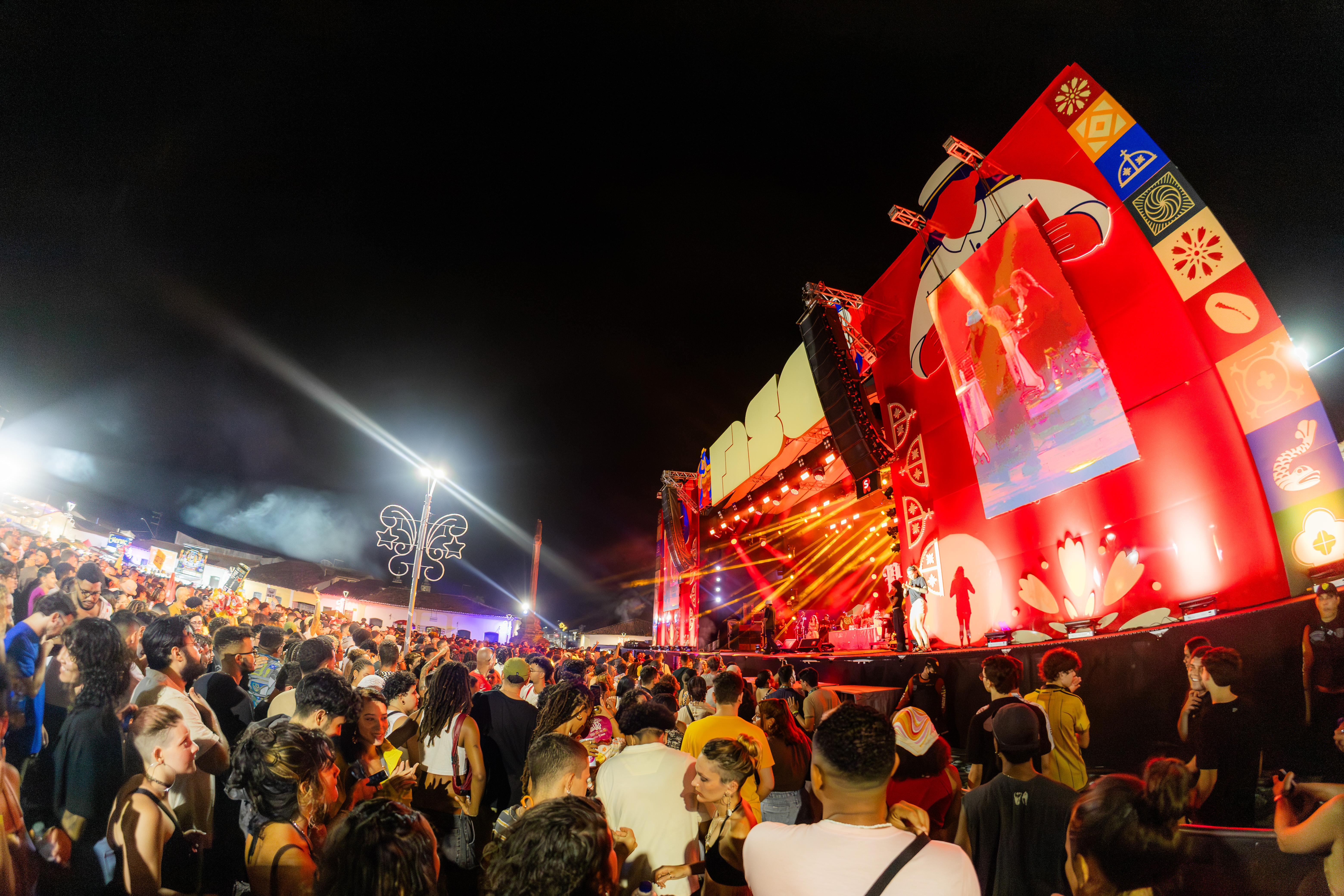 Marcelo D2 no palco João Bebe Água / Foto: Markus Mello