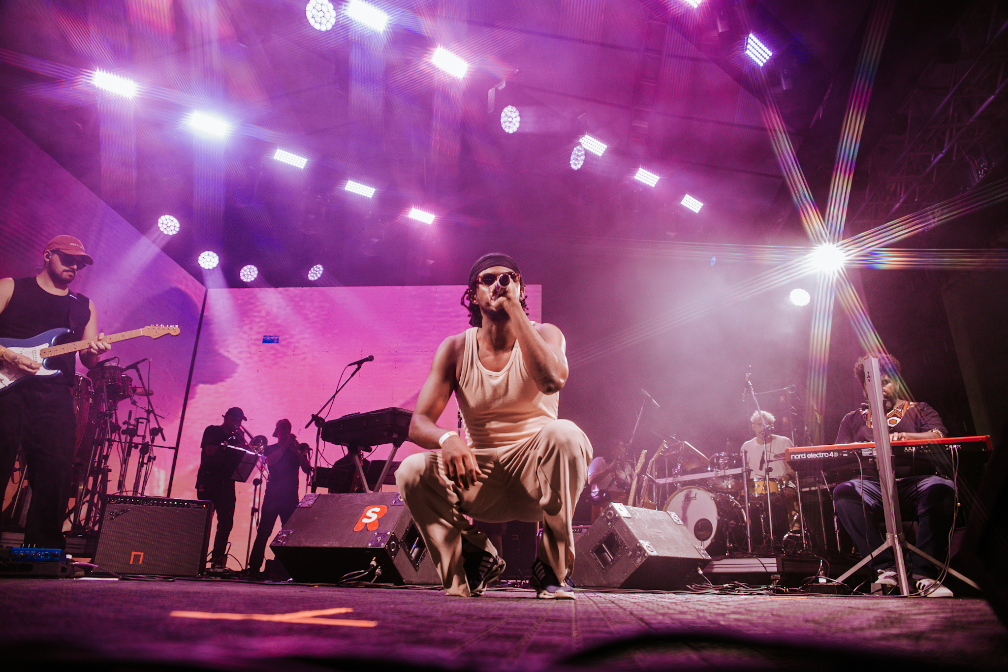 Projeto Lau e Eu no palco Frei Santa Cecília / Foto: Júlia Rodrigues