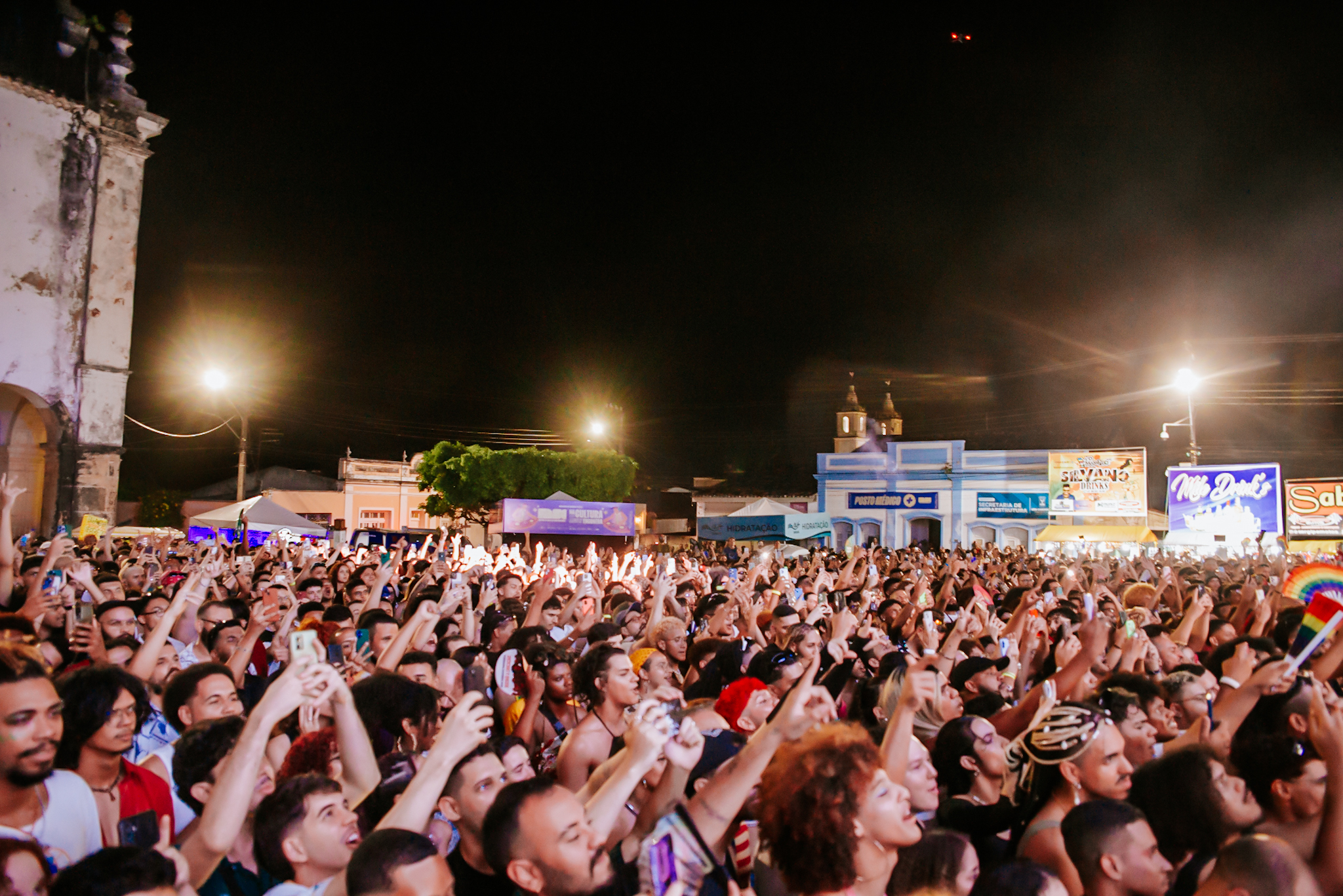 Público do Fasc aproveita show de Urias / Foto: Júlia Rodrigues