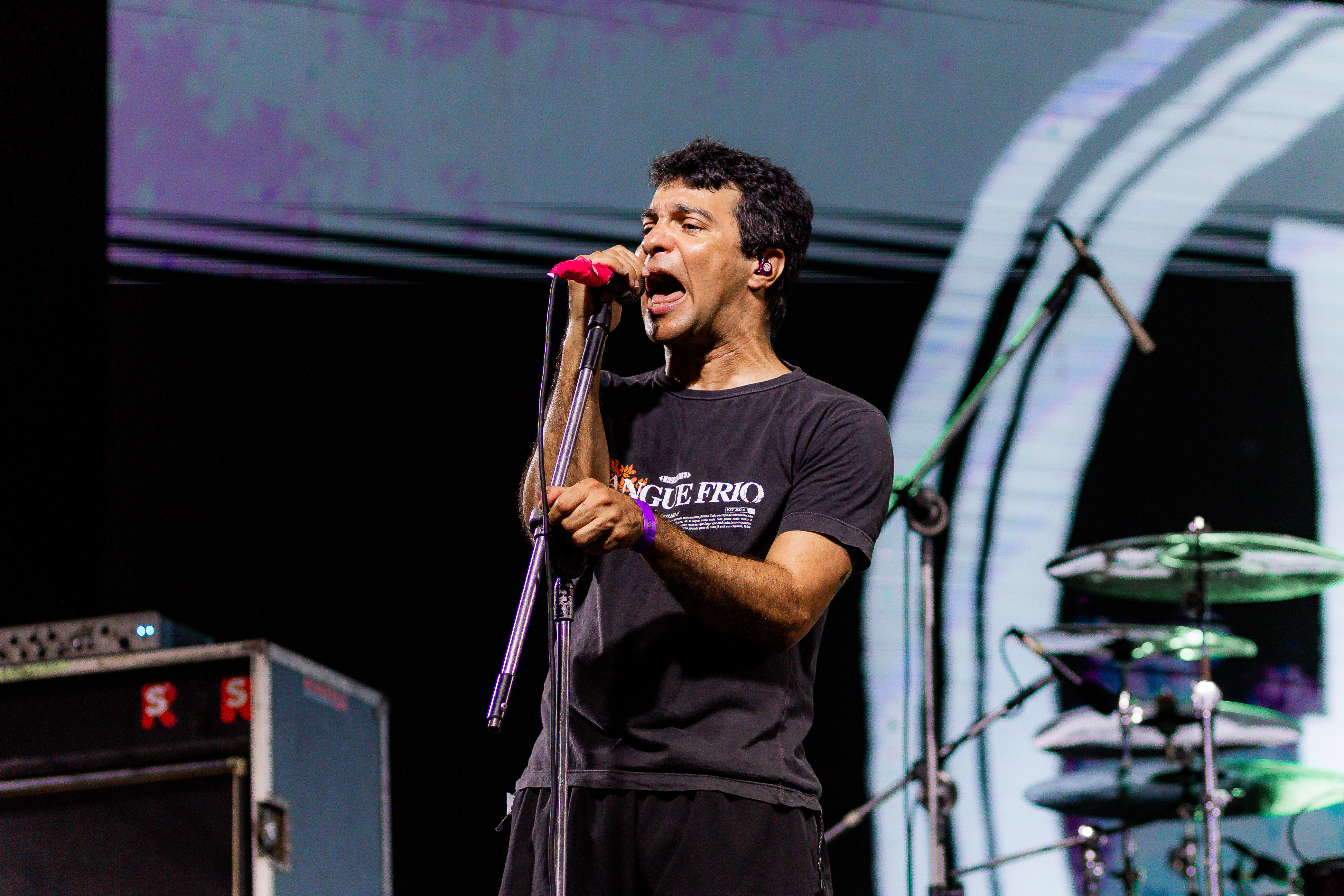 Rodrigo Lima, vocalista da banda Dead Fish