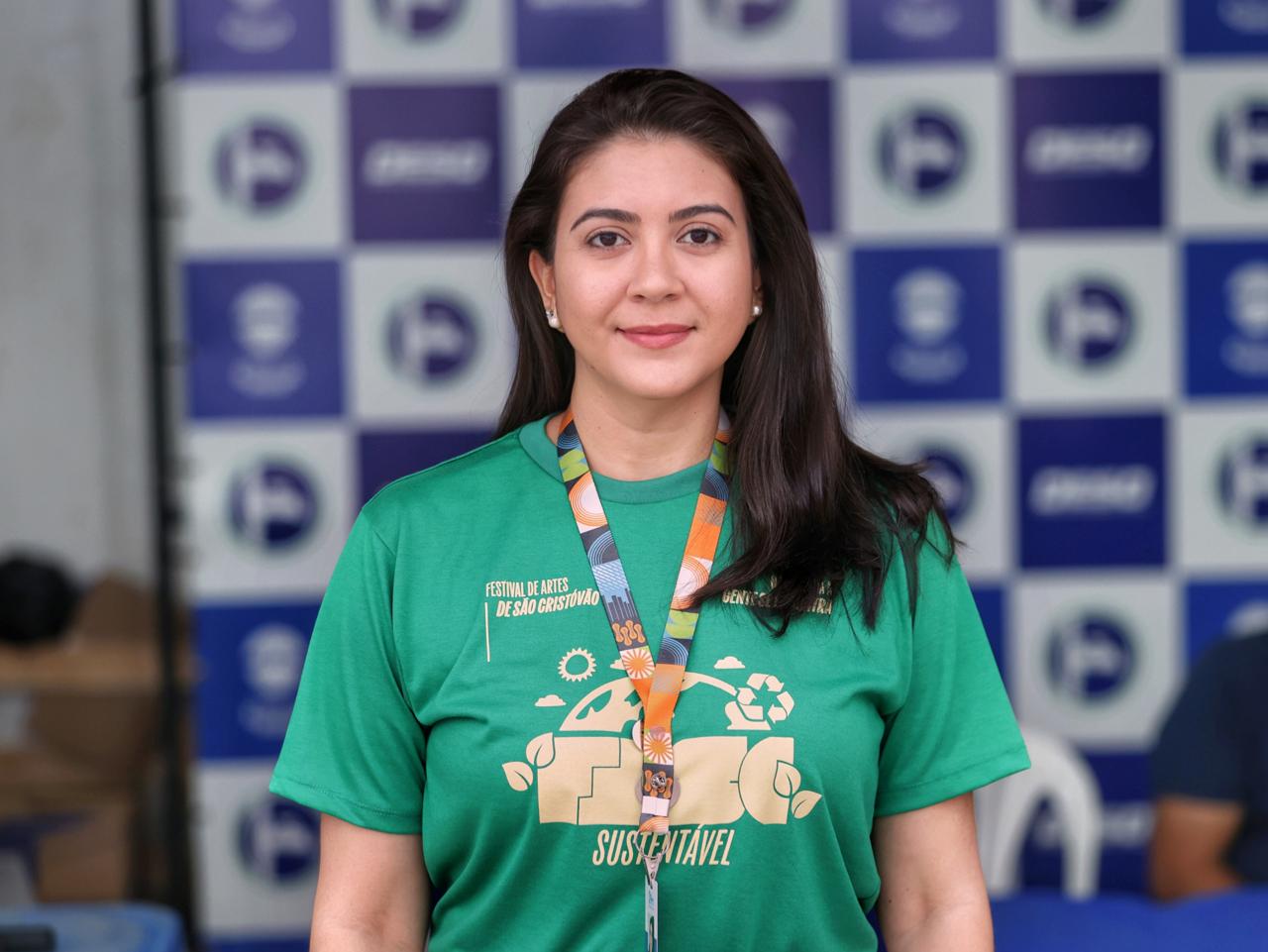 Secretária de Meio Ambiente de São Cristóvão, Janine Menezes