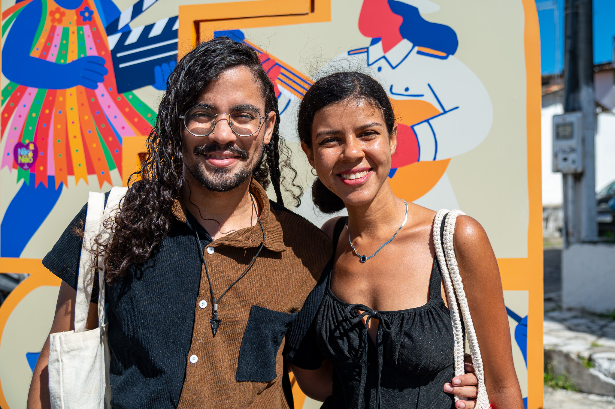 Victoria Lira e Vitor Lima ressaltam que o Fasc já faz parte da rotina cultural