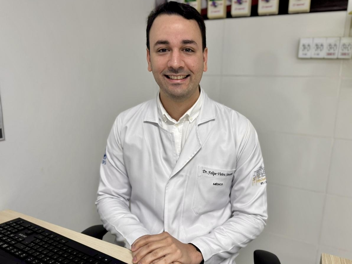 Clinico geral do Ipesaude Felipe Vieira/ Foto: Ascom SES