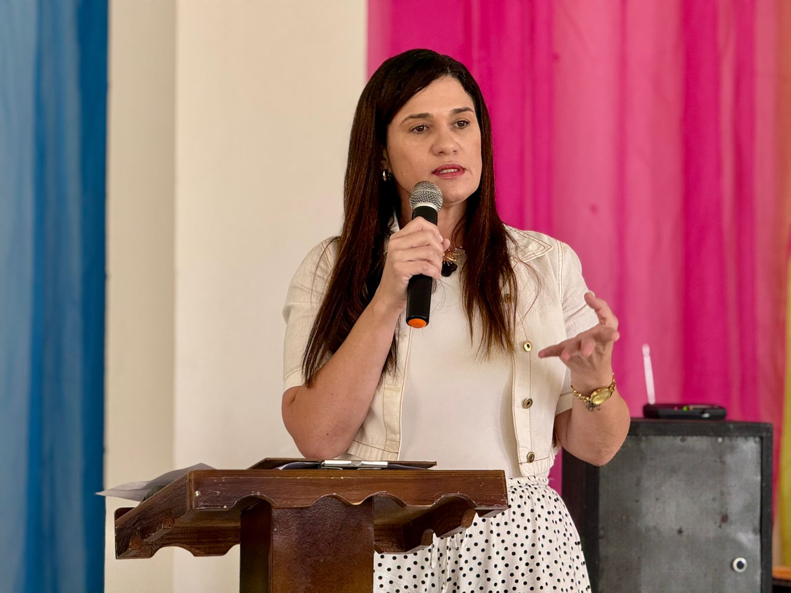 A secretária-executiva da Setur, Daniela Mesquita, disse que destacou o papel do governo para prevenir a violência sexual contra crianças e adolescentes / Foto: Eva Ramos/Setur