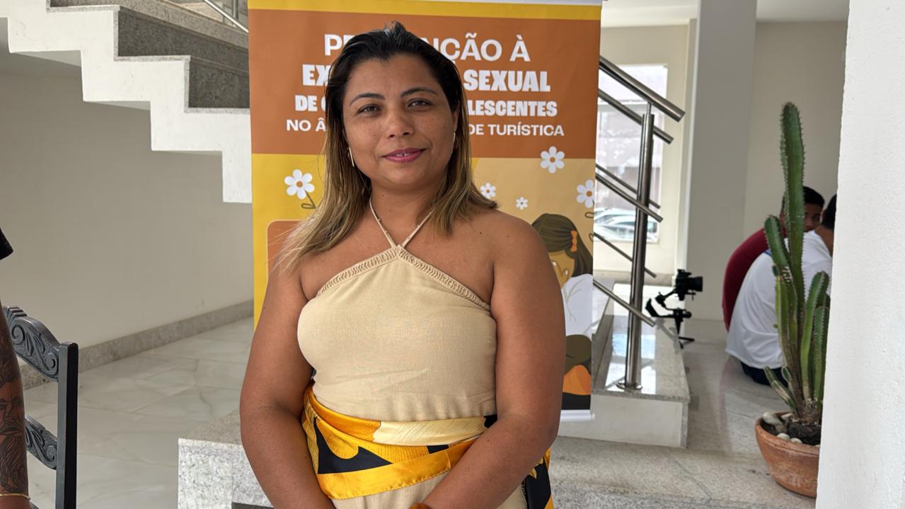 Patrícia Vitor, secretária municipal de Turismo e Cultura de Propriá: “Para ser sustentável, o turismo também tem que acolher e proteger os seus” / Foto: Eva Ramos/Setur