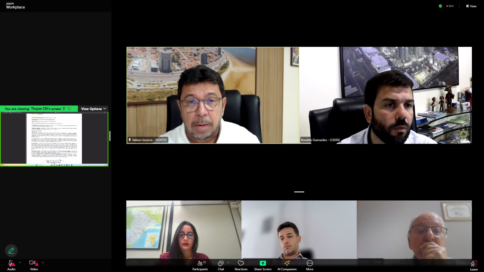 Composto por 17 membros, o CDI se reúne mensalmente para deliberar sobre projetos industriais / Foto: Ascom Sedetec