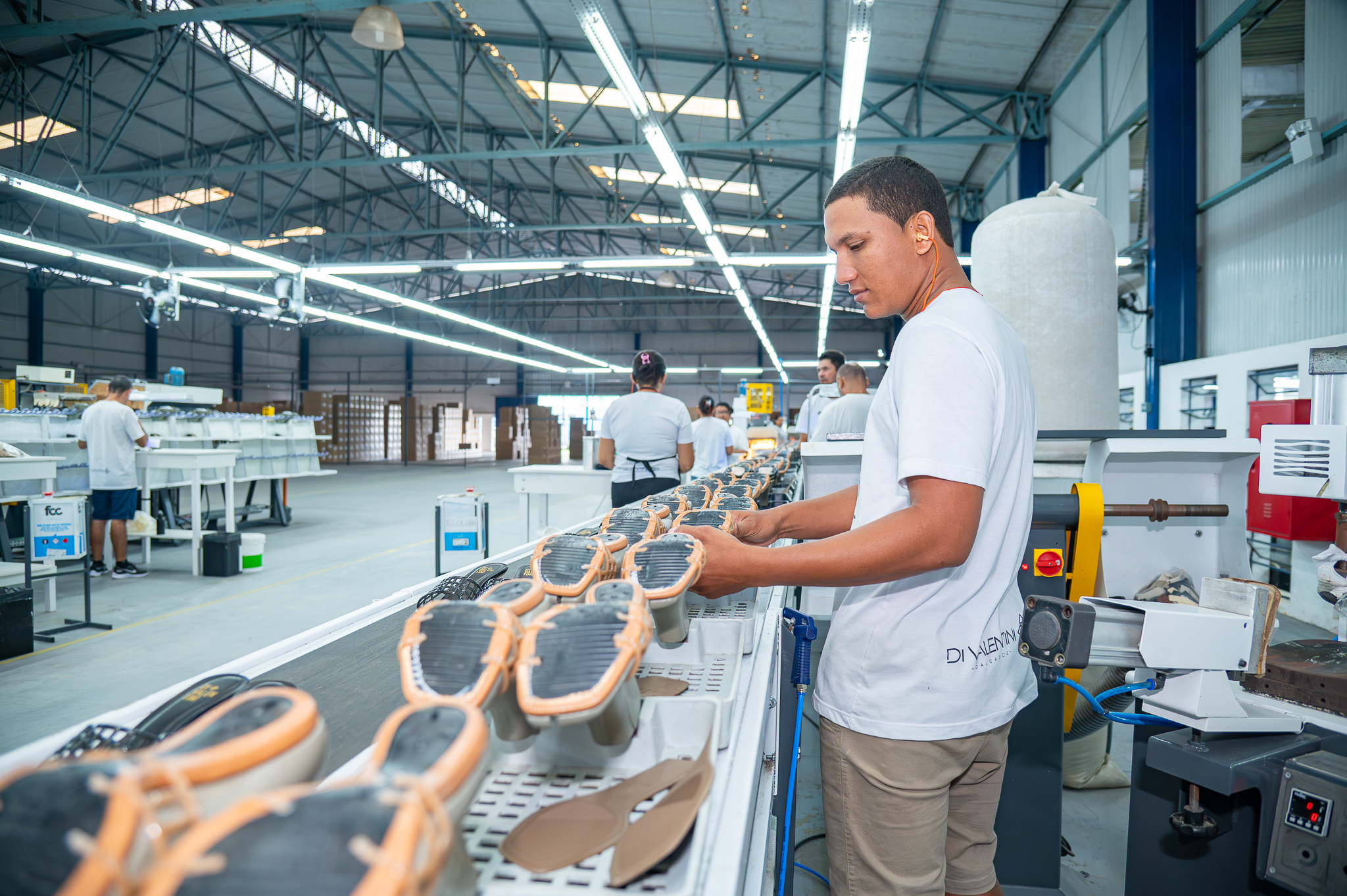 No município de Frei Paulo, indústria de calçados sintéticos prevê gerar 188 empregos / Foto: Thiago Santos