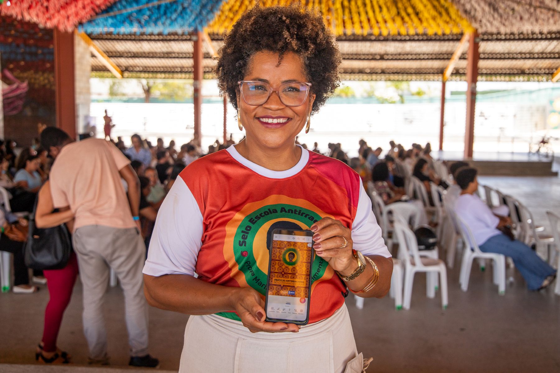 Coordenadora do Serviço de Educação do Campo e Diversidade (Secad), Geneluça Santana