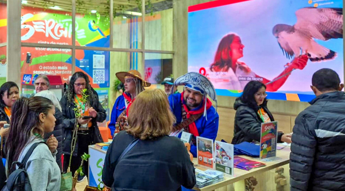 Setur participa de várias feiras nacionais de turismo pelo Brasil, a exemplo da Festuris 2025, que aconteceu em Gramado (RS) / Foto: Max Carlos/Setur