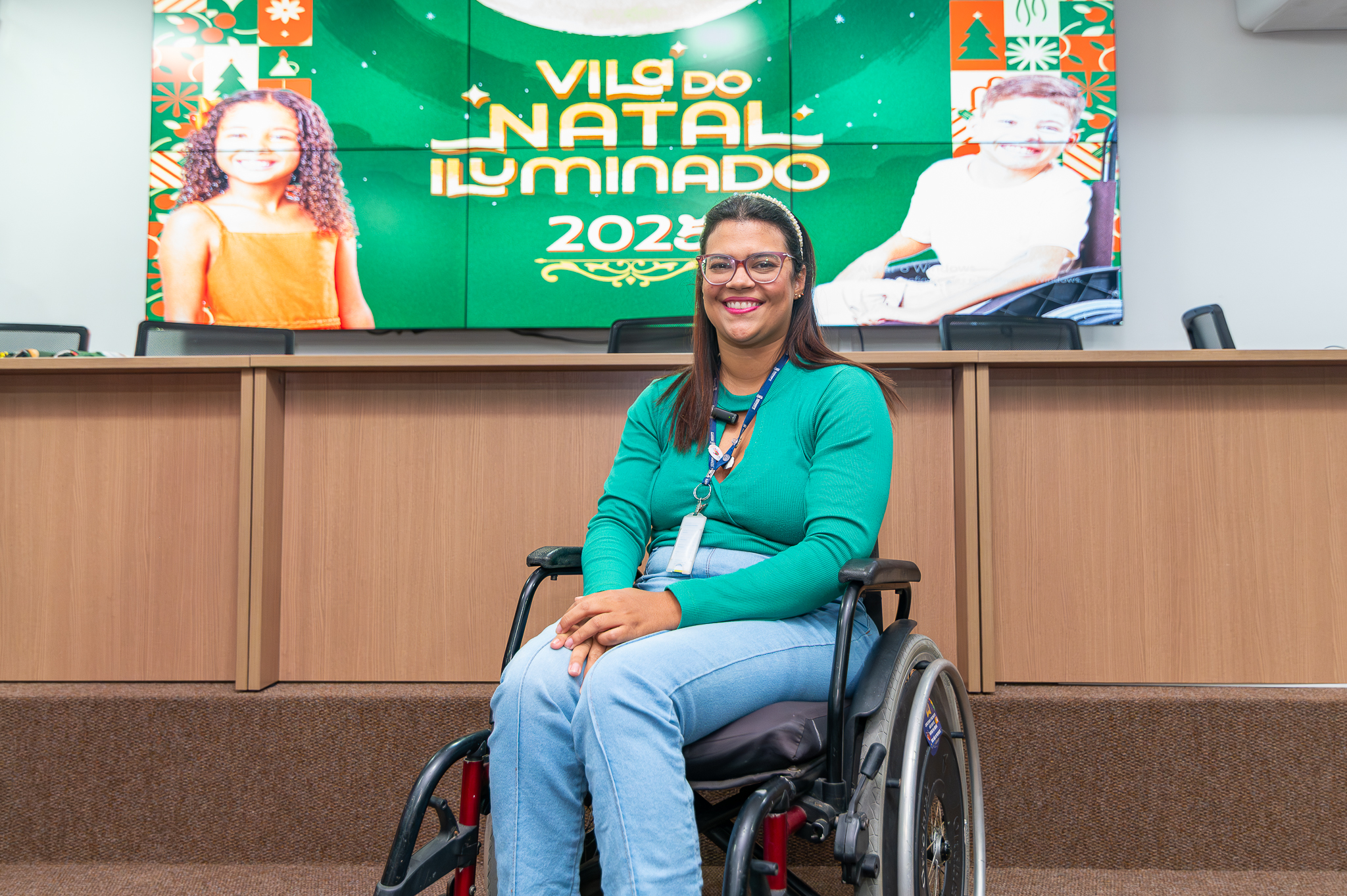 Coordenadora de Políticas Públicas da Pessoa com Deficiência da Secretaria de Estado da Assistência Social, Inclusão e Cidadania (Seasic), Suellen Garcia //Foto : Thiago Santos