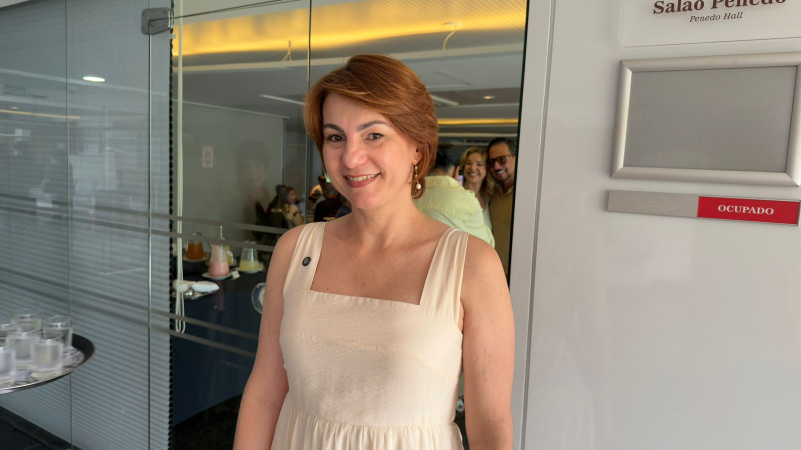 Encantada, a empresária Mery Zeferino, também de Vitória, pretende vir em junho do ano que vem para conhecer as belezas de Sergipe / Foto: Marcos Pako/Setur