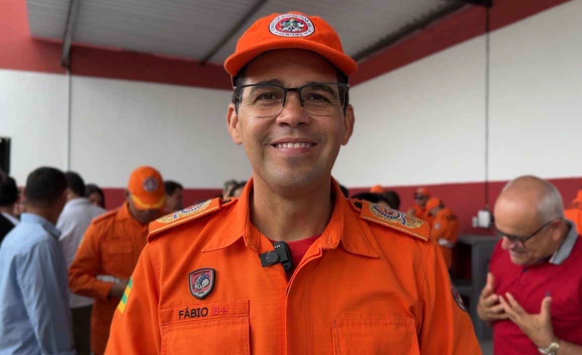 coronel Fábio Cardoso, comandante-geral do CBMSE//Fotos: Ascom SSP