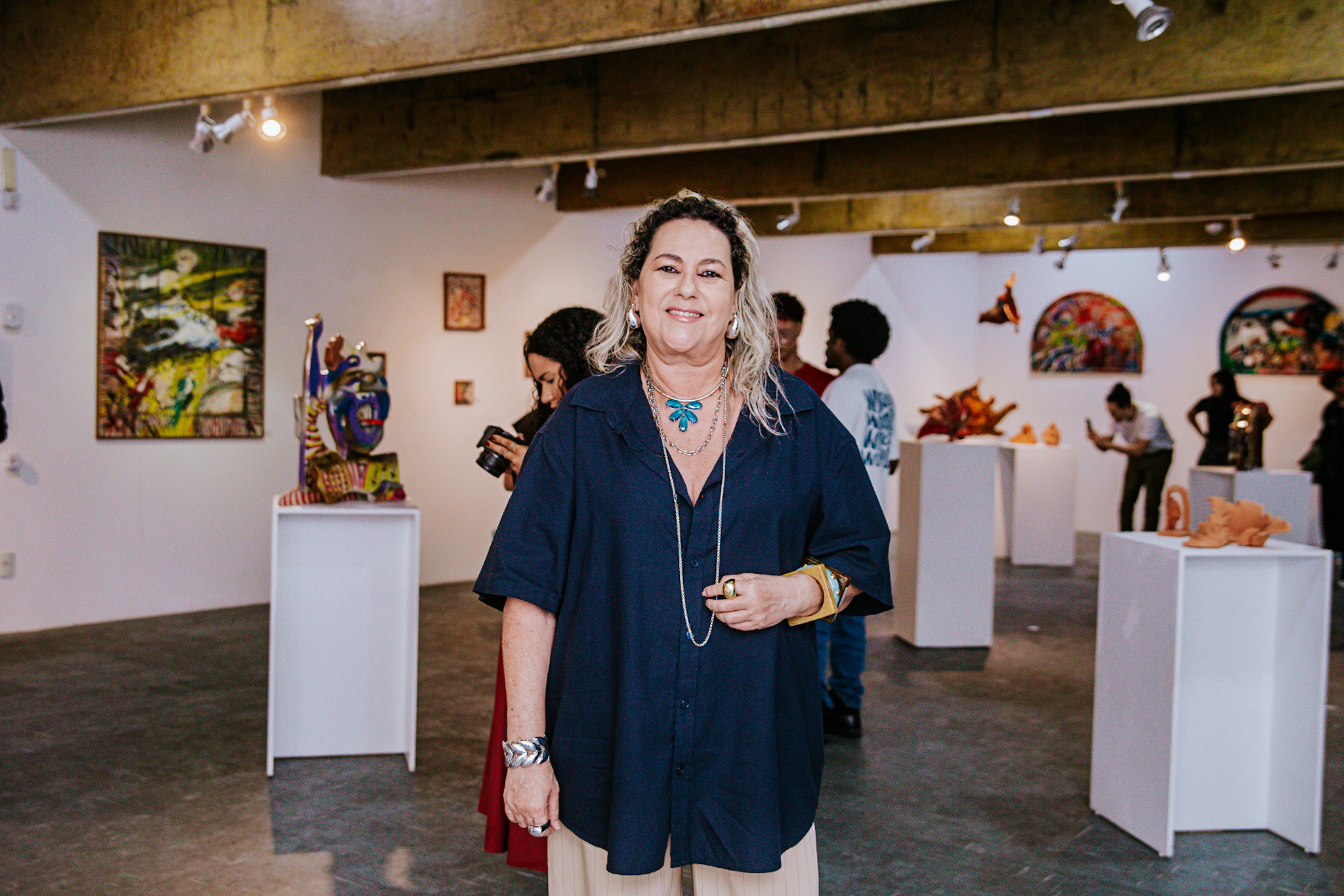 Coordenadora da Galeria, Jane Junqueira