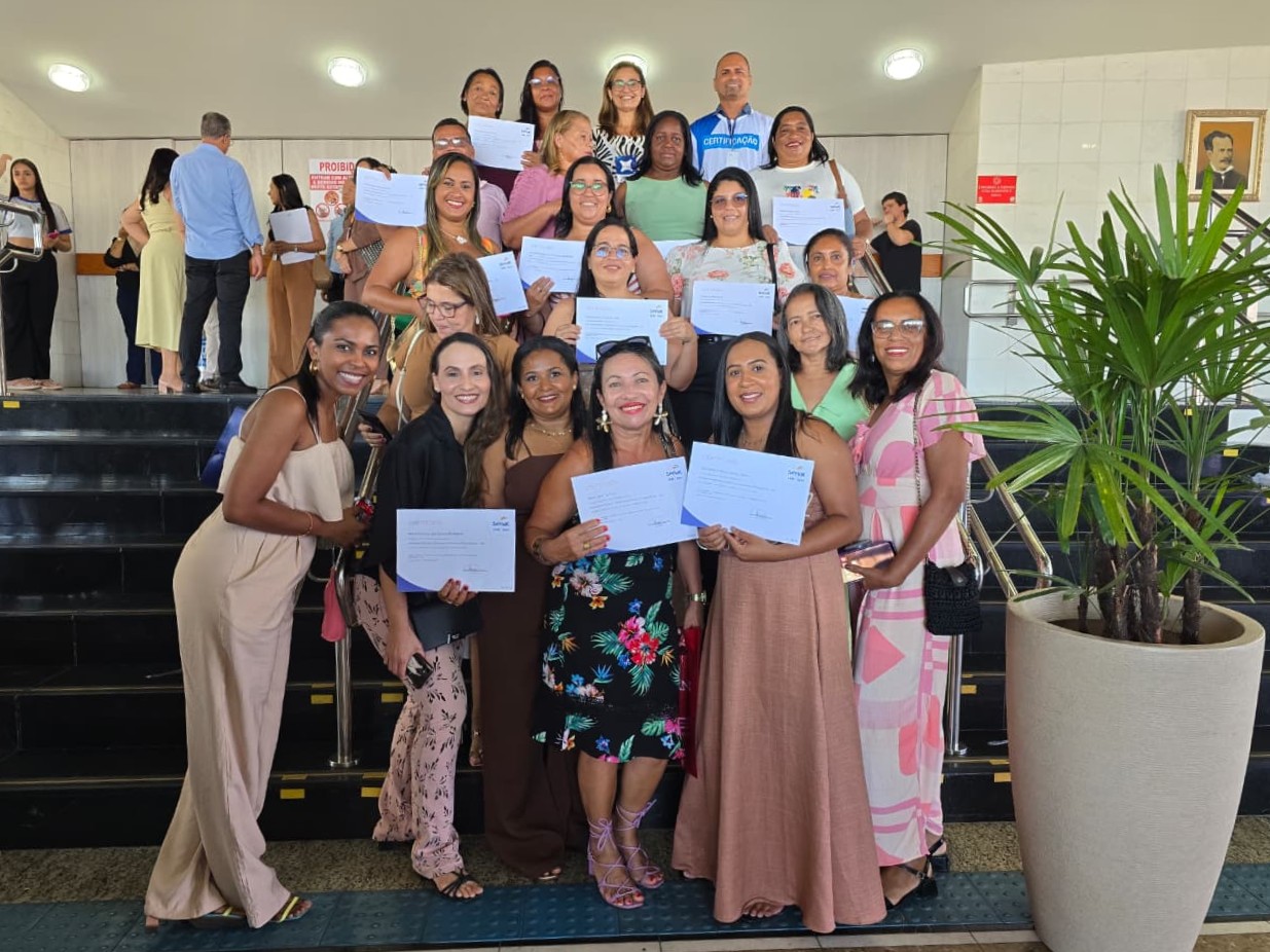 Alunas do Curso de Acompanhante para Atendimento Educacionaal Especializado em Capela | Fotos: Seed