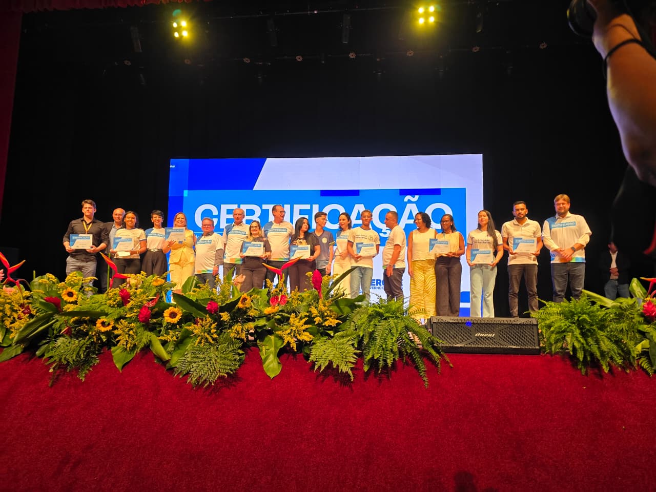 Gestores, alunos e técnicos do Senac com cinco Projetos Exitosos foram homenageados | Fotos: Seed