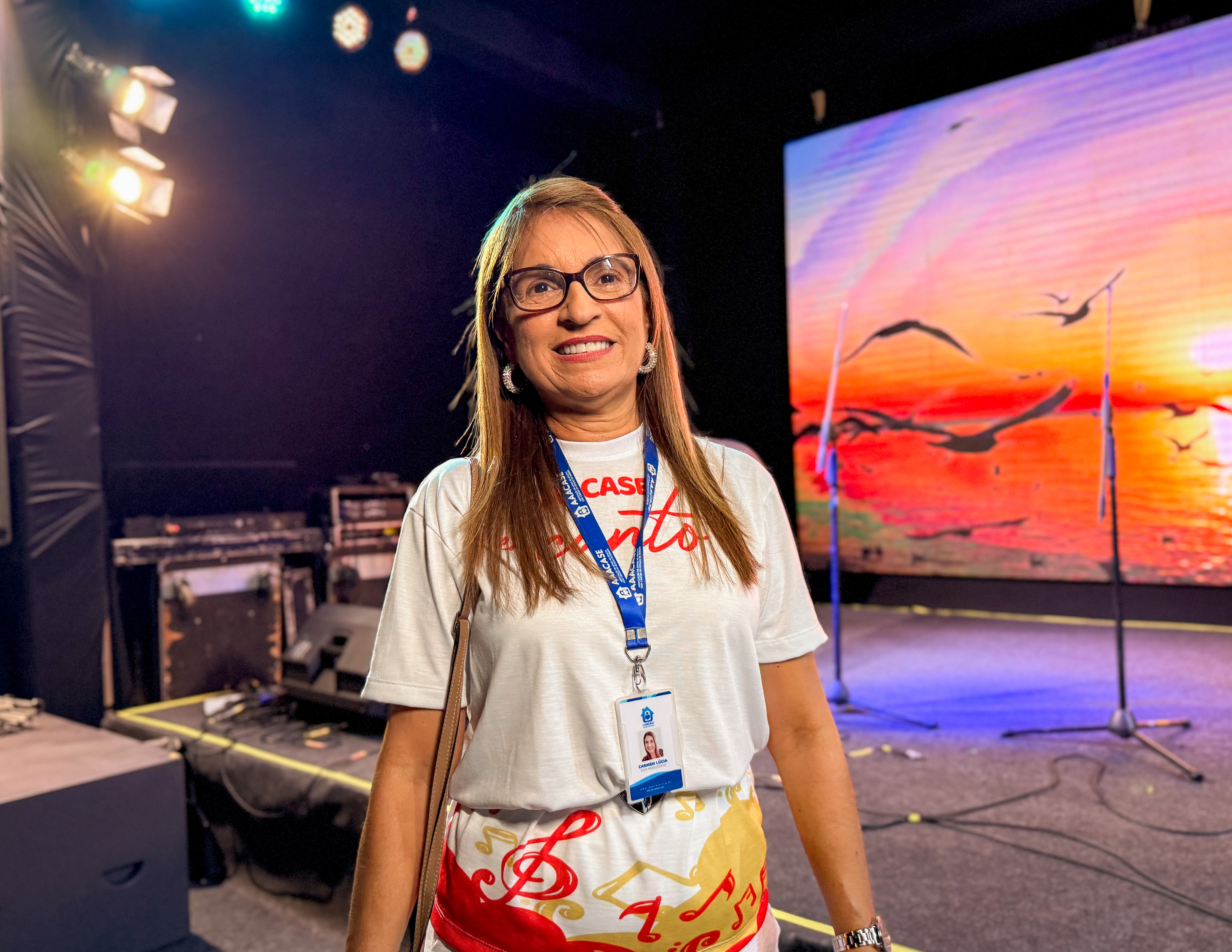 Vice-presidente da Associação de Apoio ao Adulto com Câncer do Estado de Sergipe, Carmen Melo