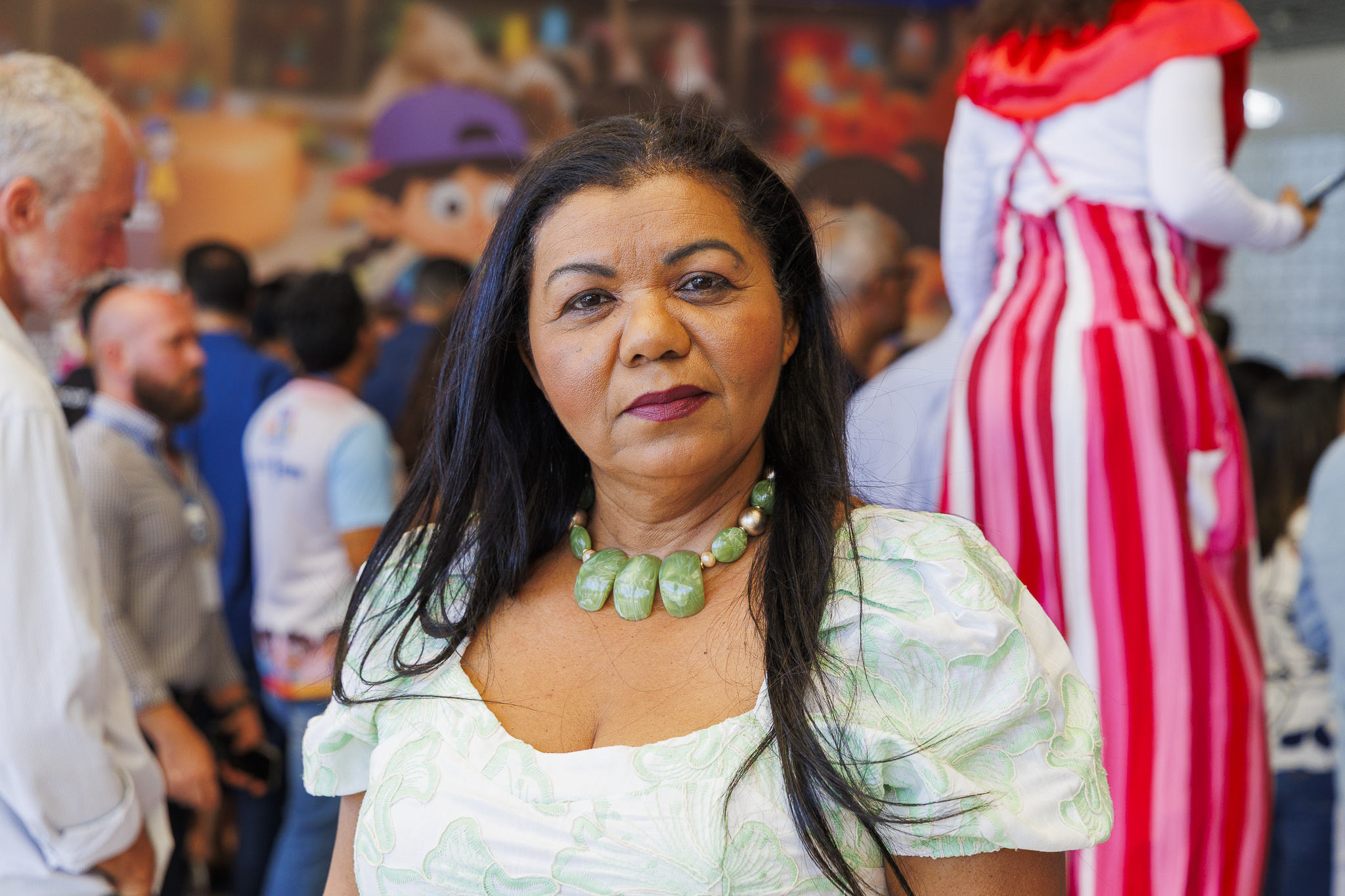 A secretária municipal de Educação de Divina Pastora, Maria do Carmo Santos Lima | Fotos: Igor Matias