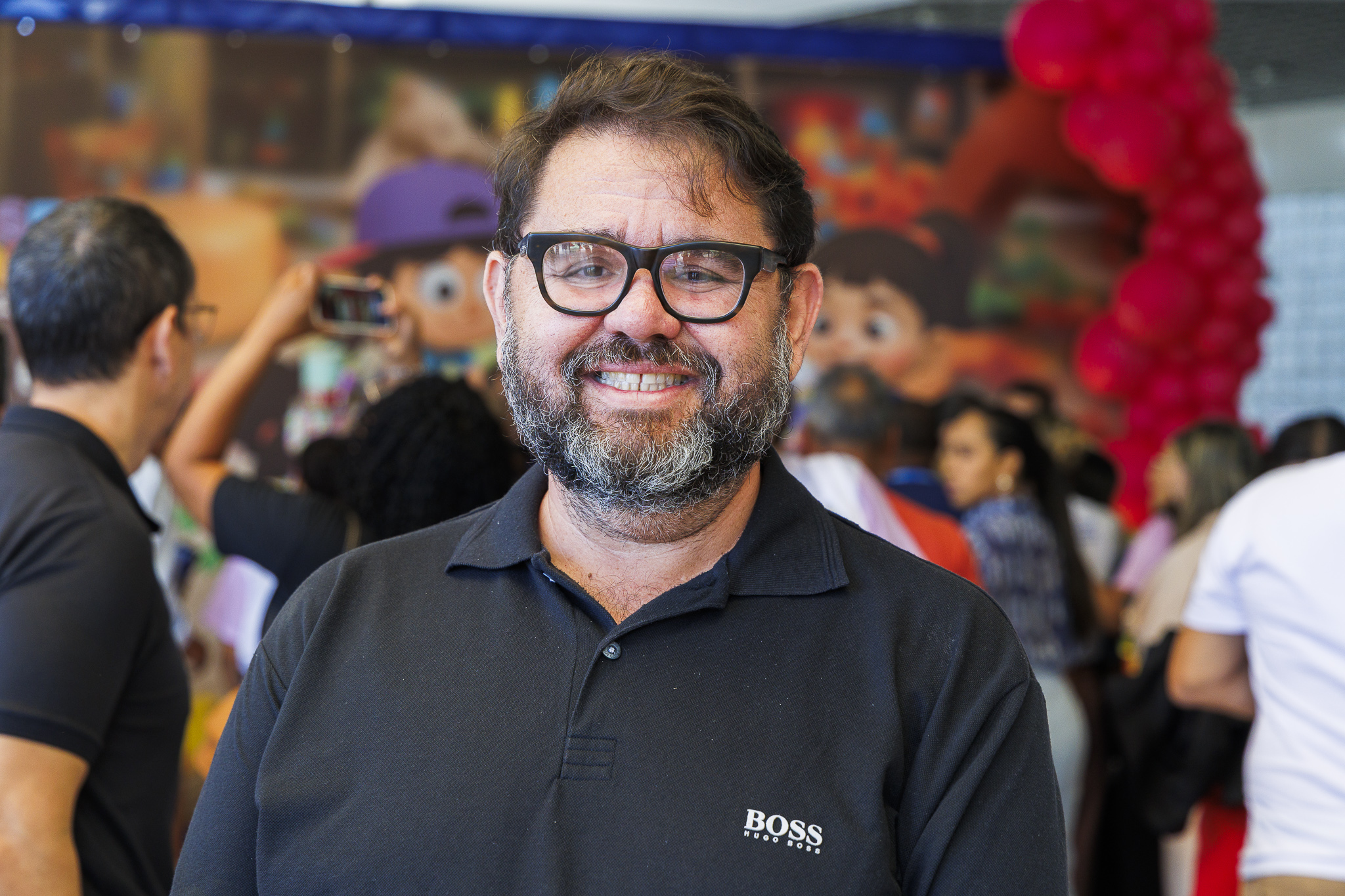 O secretário adjunto da Assistência Social de Laranjeiras, Márcio Guimarães | Fotos: Igor Matias