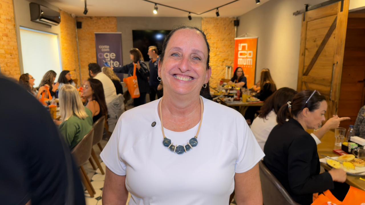 A também agente de viagens Maria Helena Kerbej comentou que se apaixonou pelo que viu na apresentação: praias, passeios e diversidade de atrativos / Foto: Marcos Pako/Setur