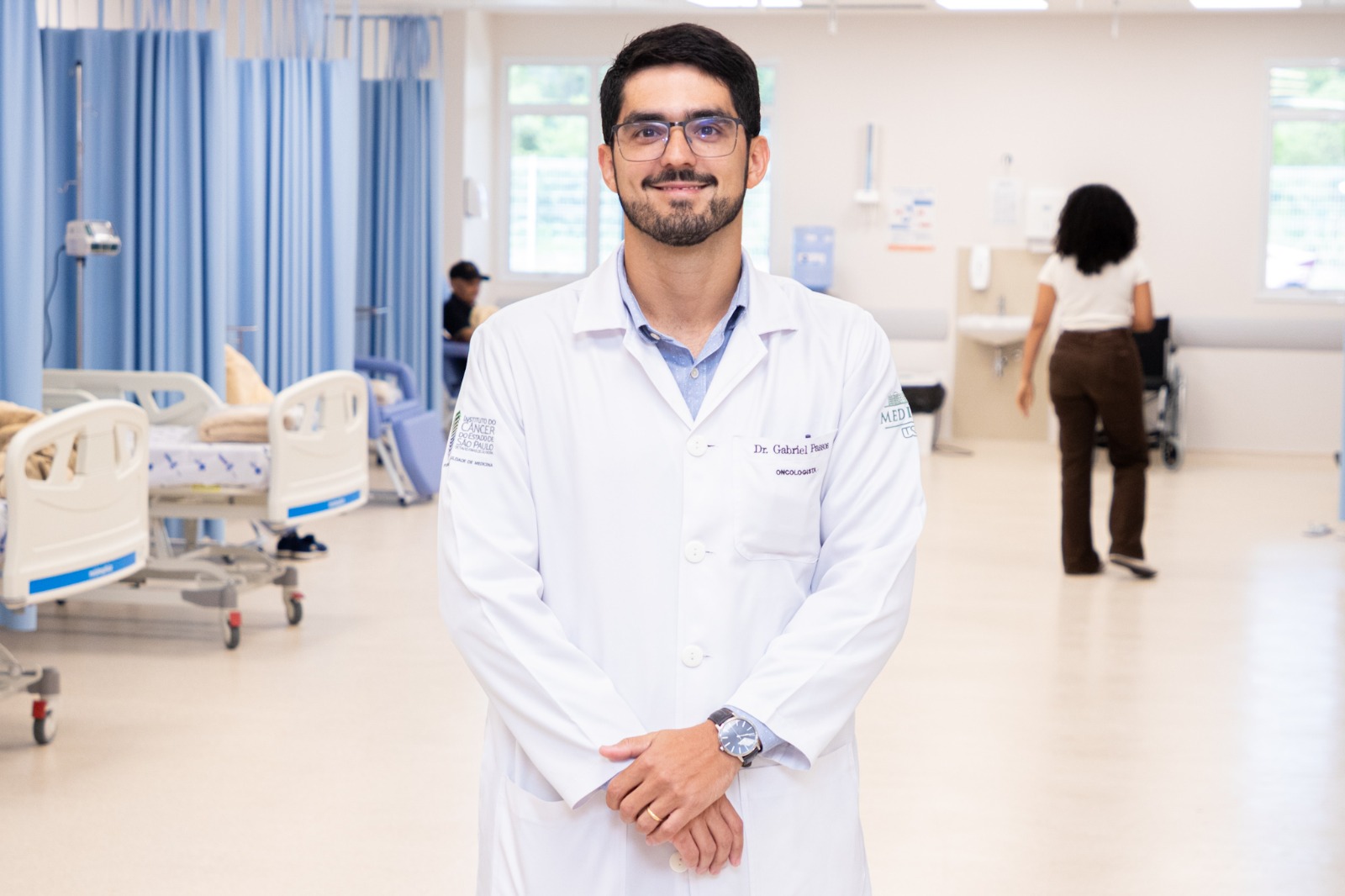 Referência técnica da oncologia clínica do HCS, o oncologista Gabriel Passos | Fotos: Mário Sousa