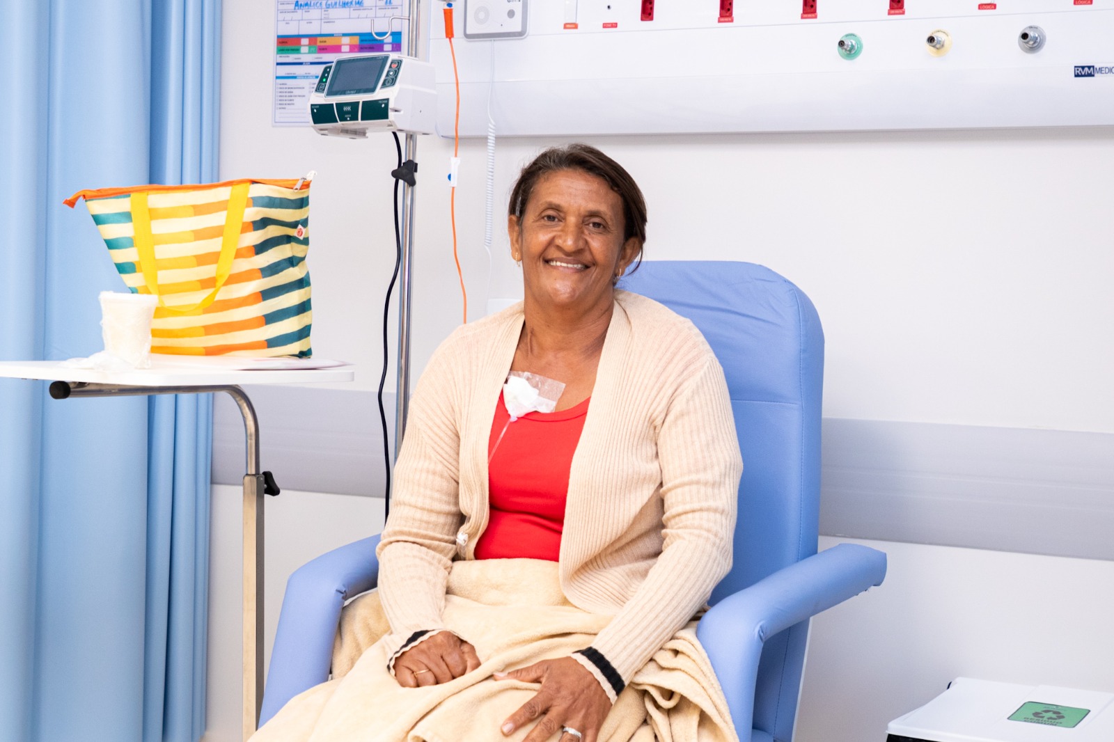 Paciente Analice Guilherme Santana, de 54 anos | Fotos: Mário Sousa