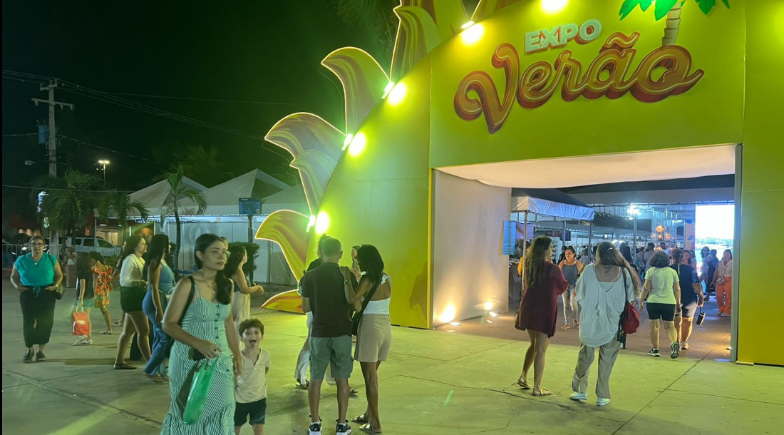 A Expo Verão 2025 tem registrado visitação crescente desde que foi iniciada, principalmente nos finais de semana / Foto: Autimira Menezes/Setur