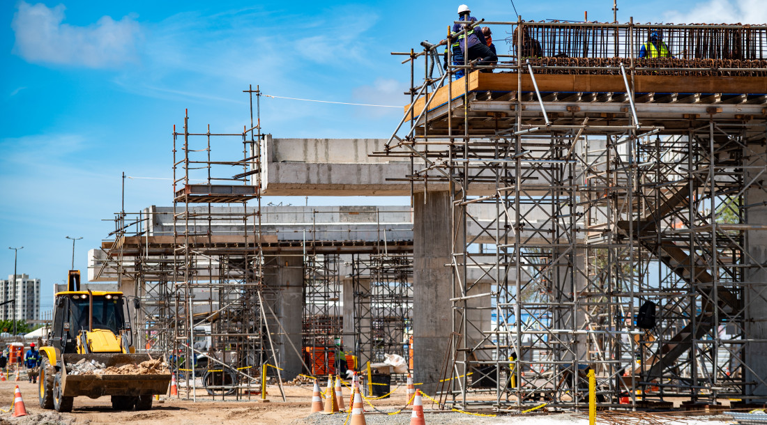 Obras estruturantes do Governo de Sergipe impulsionam a construção civil e a geração de emprego e renda// Foto : Erick O'Hara