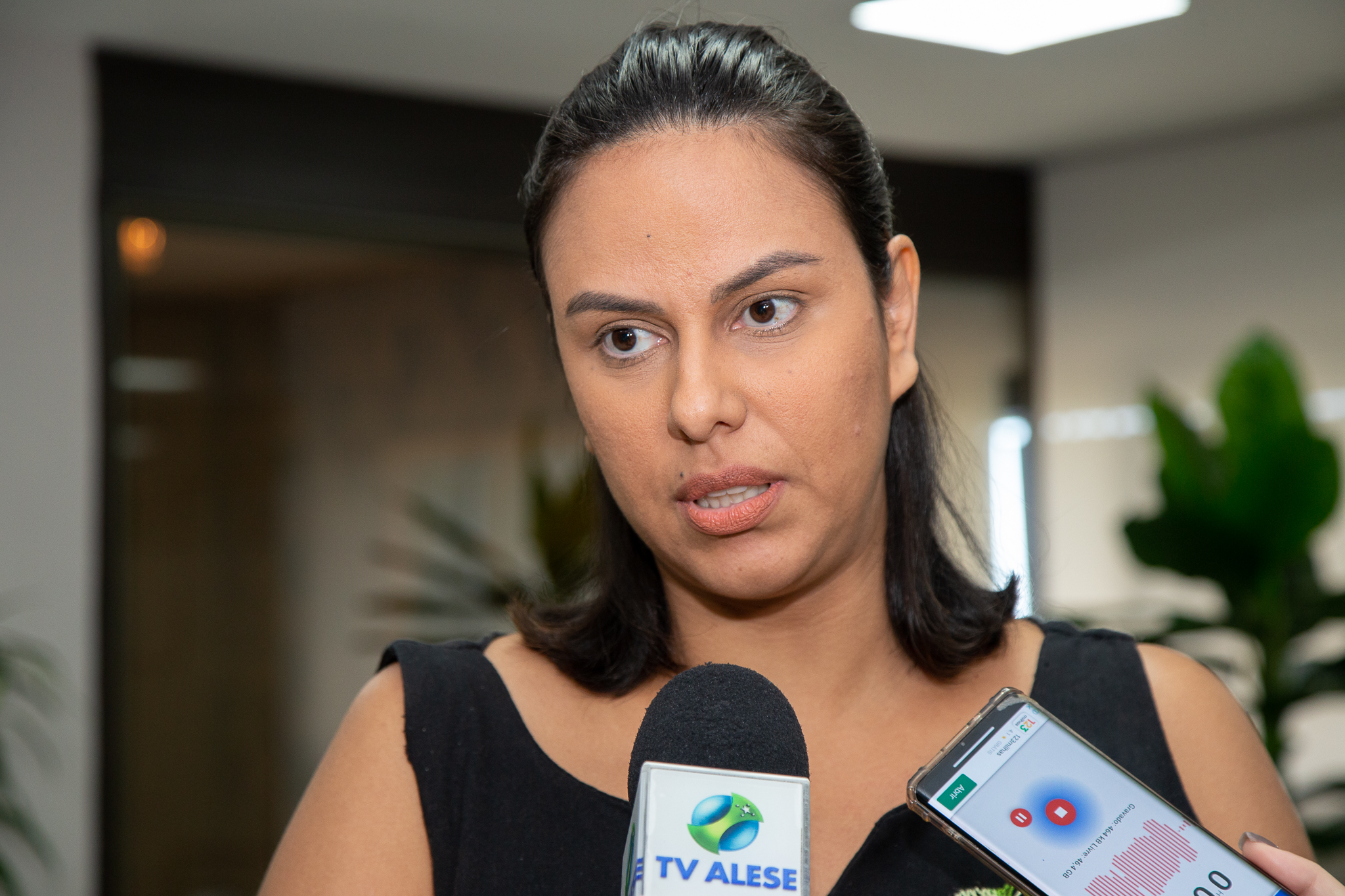 Secretária Sarah Tarsila Andreozzi // Foto: Igor Matias