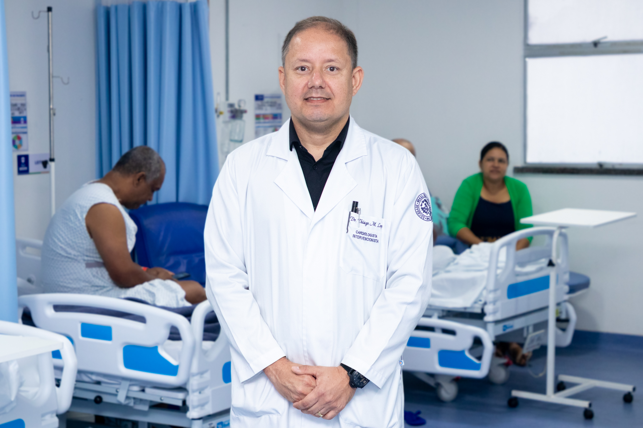 Coordenador do serviço de Hemodinâmica, Thiago Lopes