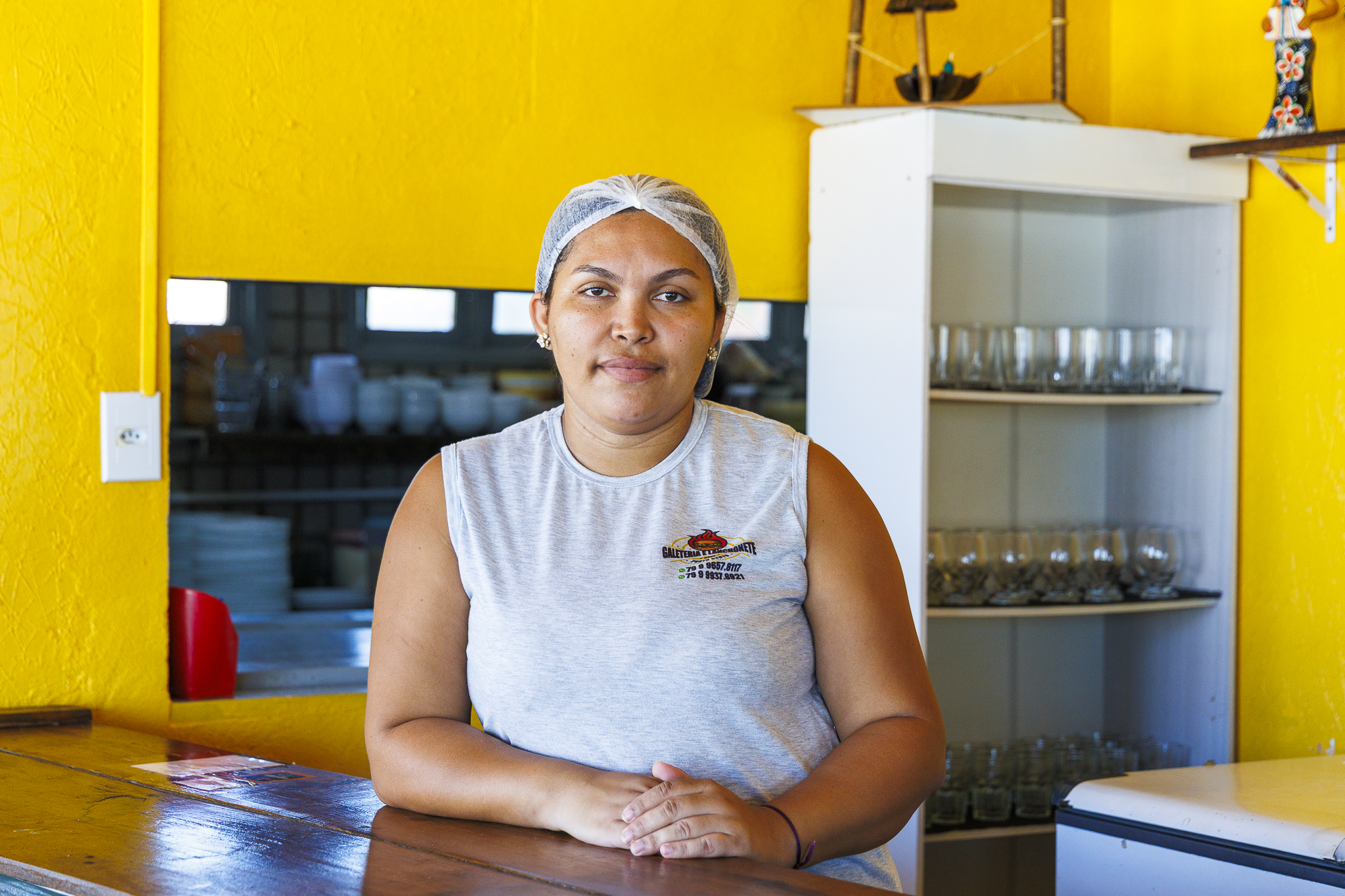 Gerente de um restaurante à beira-mar, Lenice Santos, falou sobre a alta expectativa para a edição de Pirambu do Verão Sergipe