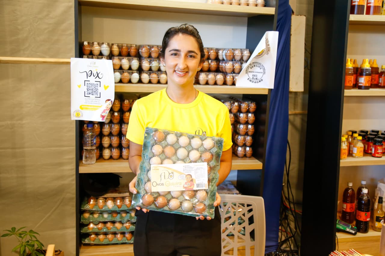 Agroindústria de Moita Bonita voltada à produção de ovos caipiras
