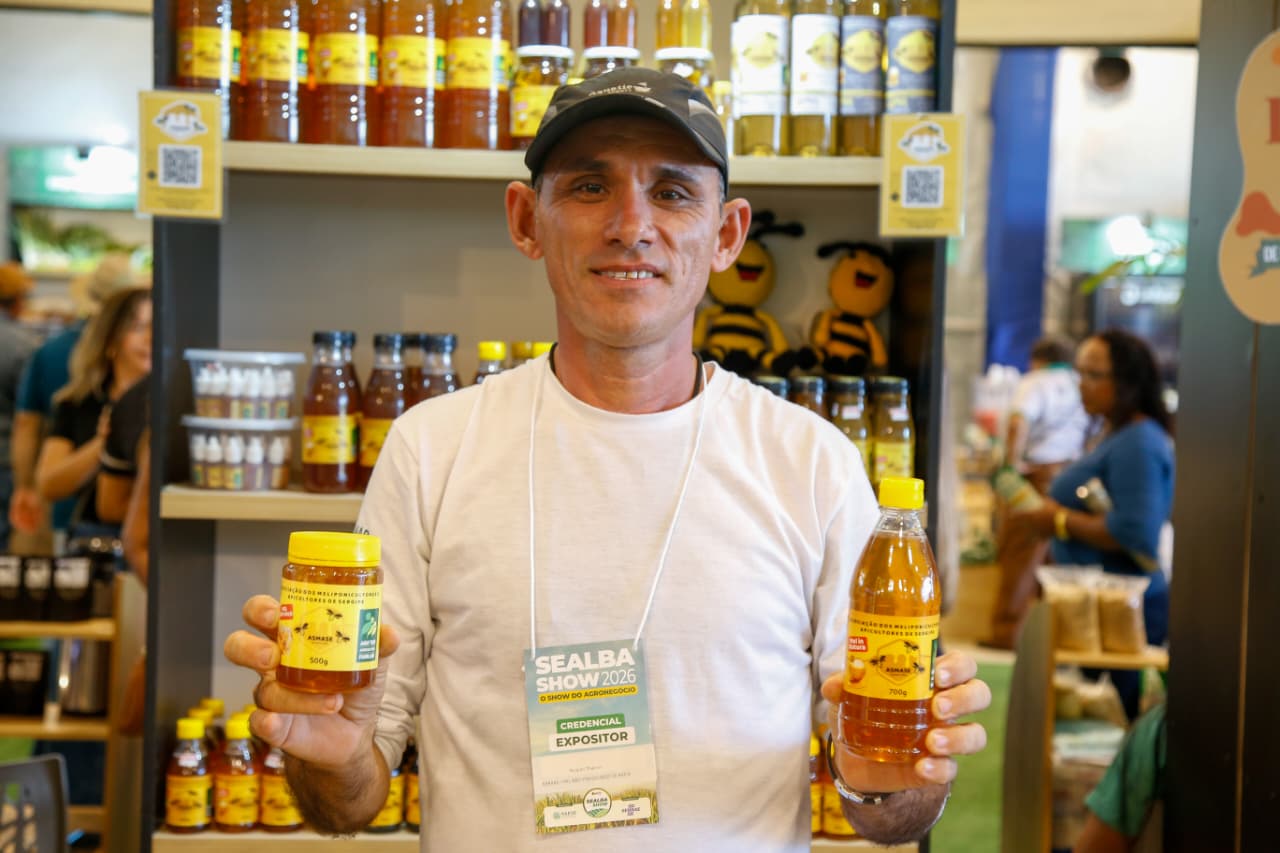 Presidente da Associação dos Meliponicultores e Apicultores de Sergipe, Ricardo Tayrone
