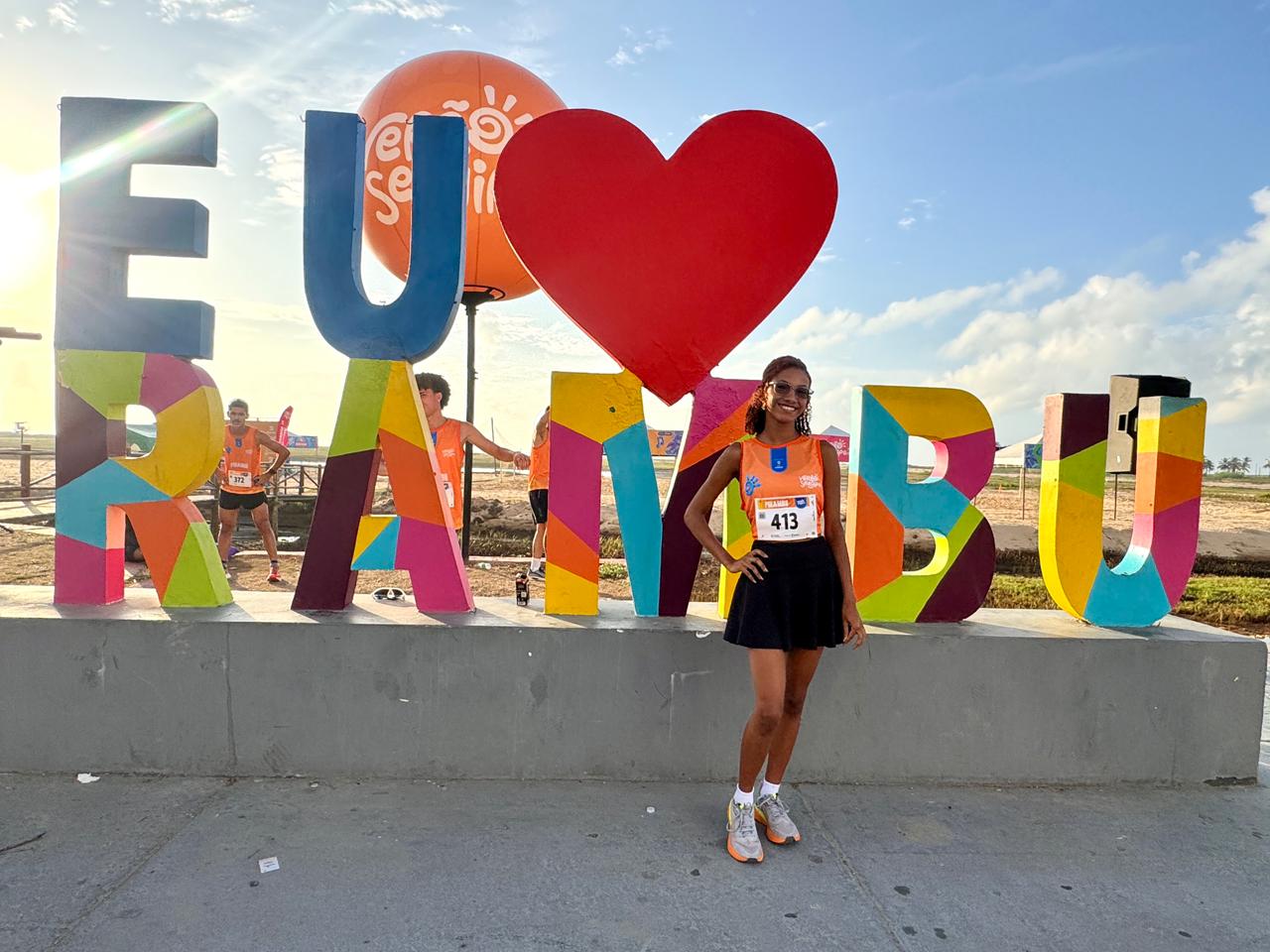 Corredora Rafaela Silva