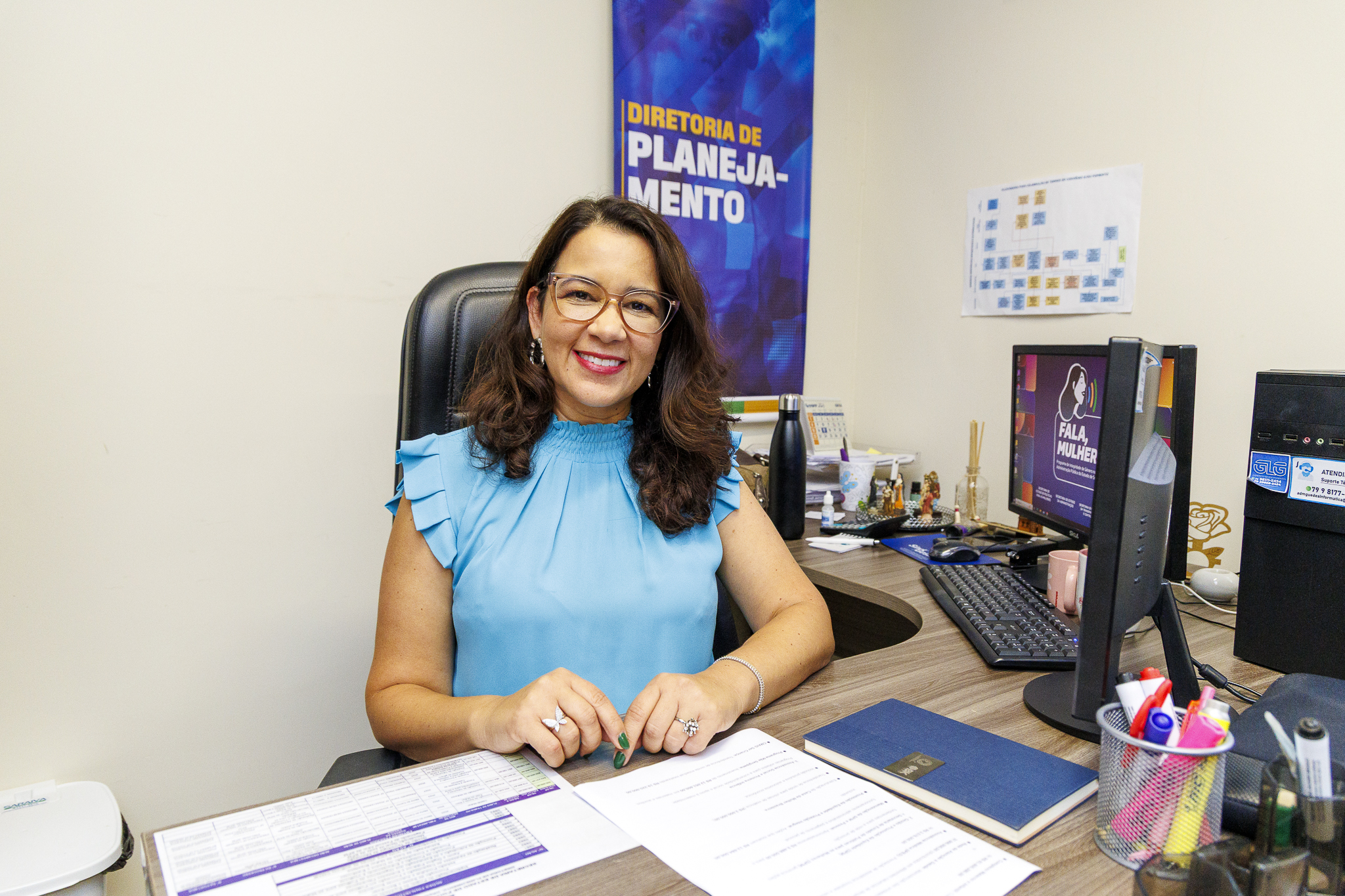 Cláudia Rêgo, diretora de Planejamento, Orçamento e Inovação da SPM e membro do grupo de trabalho // Foto: Igor Matias