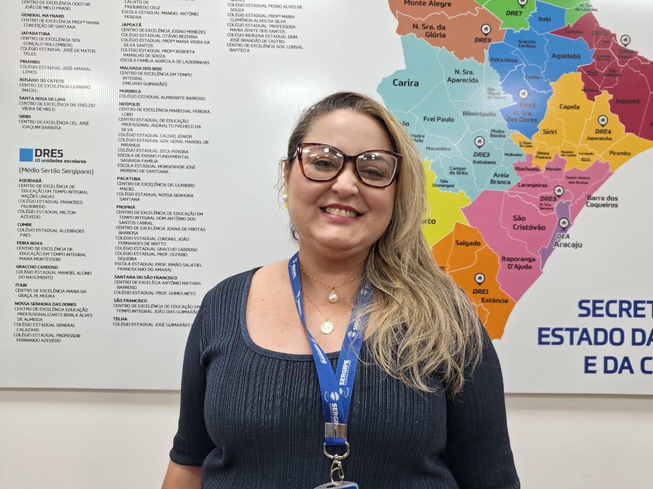 Diretora do DAE, Lucileide Rodrigues