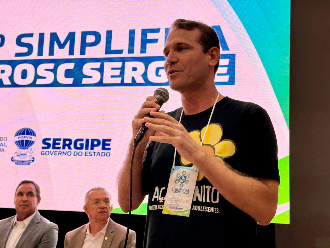 Alex Federle da Plataforma MROSC // Fotos: Ascom Seasic