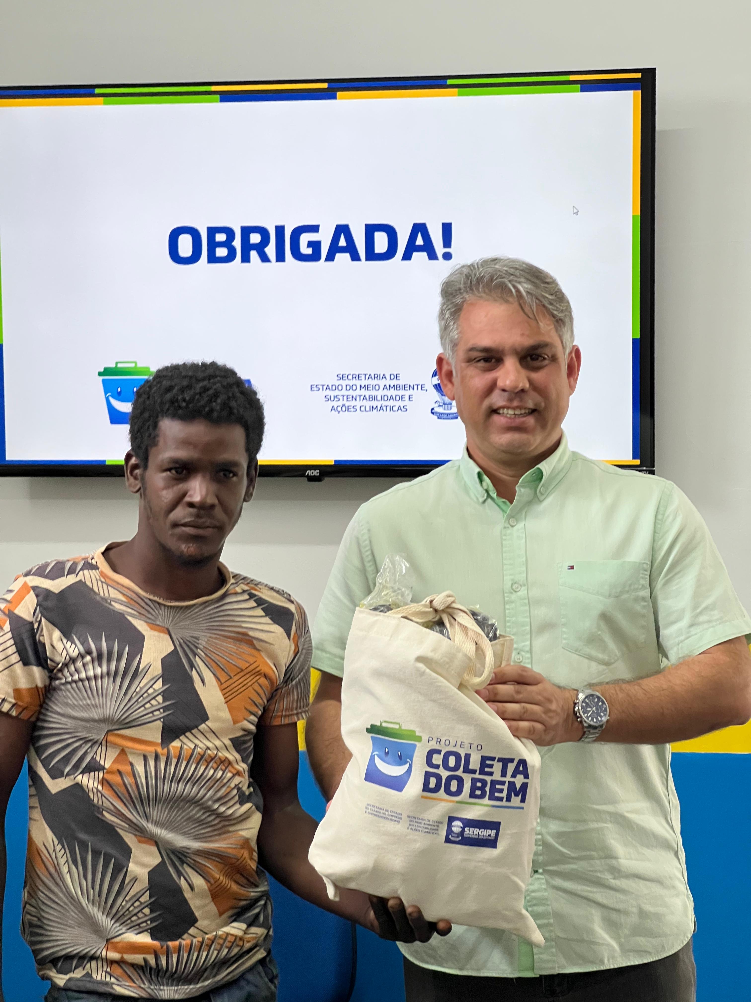 Cláudio Tonico (esq.) e Felipe Sobral | Foto: Ascom Semac