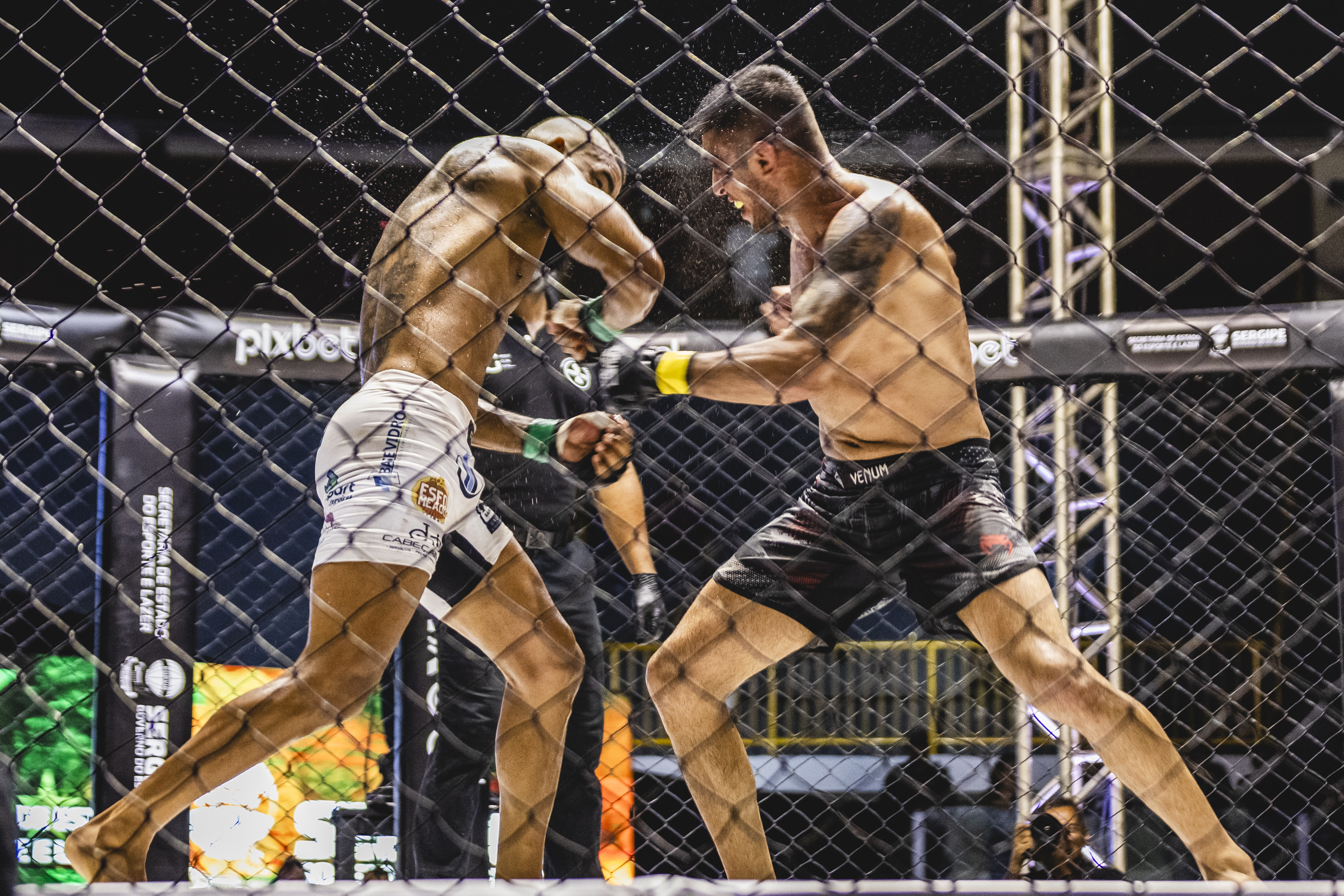 Maior evento de MMA da América Latina, Jungle Fight Championship foi outro dos eventos atraídos pelo Governo do Estado a Sergipe / Foto: Igor Matias