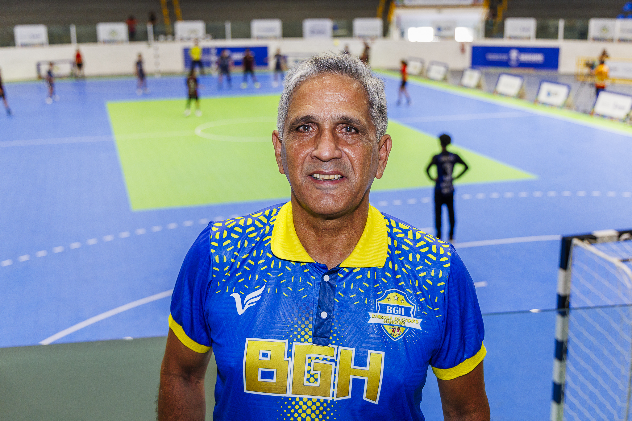 O treinador Eduardo Teles ressalta a boa estrutura das praças esportivas do estado e a receptividade da população / Foto: Igor Matias