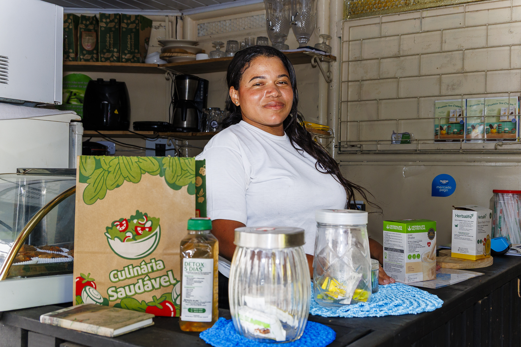 Para a empreendedora Tatiane Gonçalves, os grandes eventos esportivos atraídos pelo Governo do Estado impulsionam a economia e criam oportunidades / Foto: Igor Matias