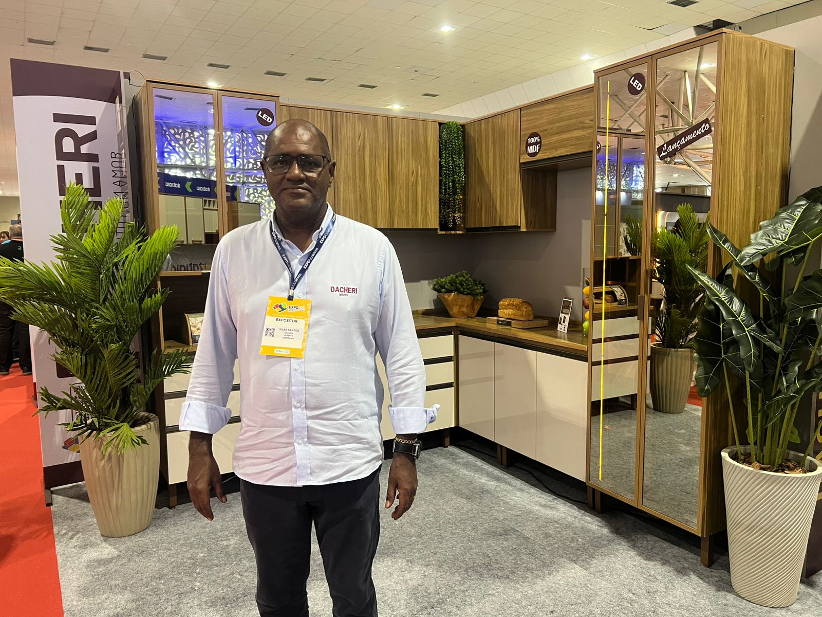 Gerente Comercial de uma empresa moveleira da cidade de Ampére-PR, Silas Santos / Foto: Autimira Menezes/Setur