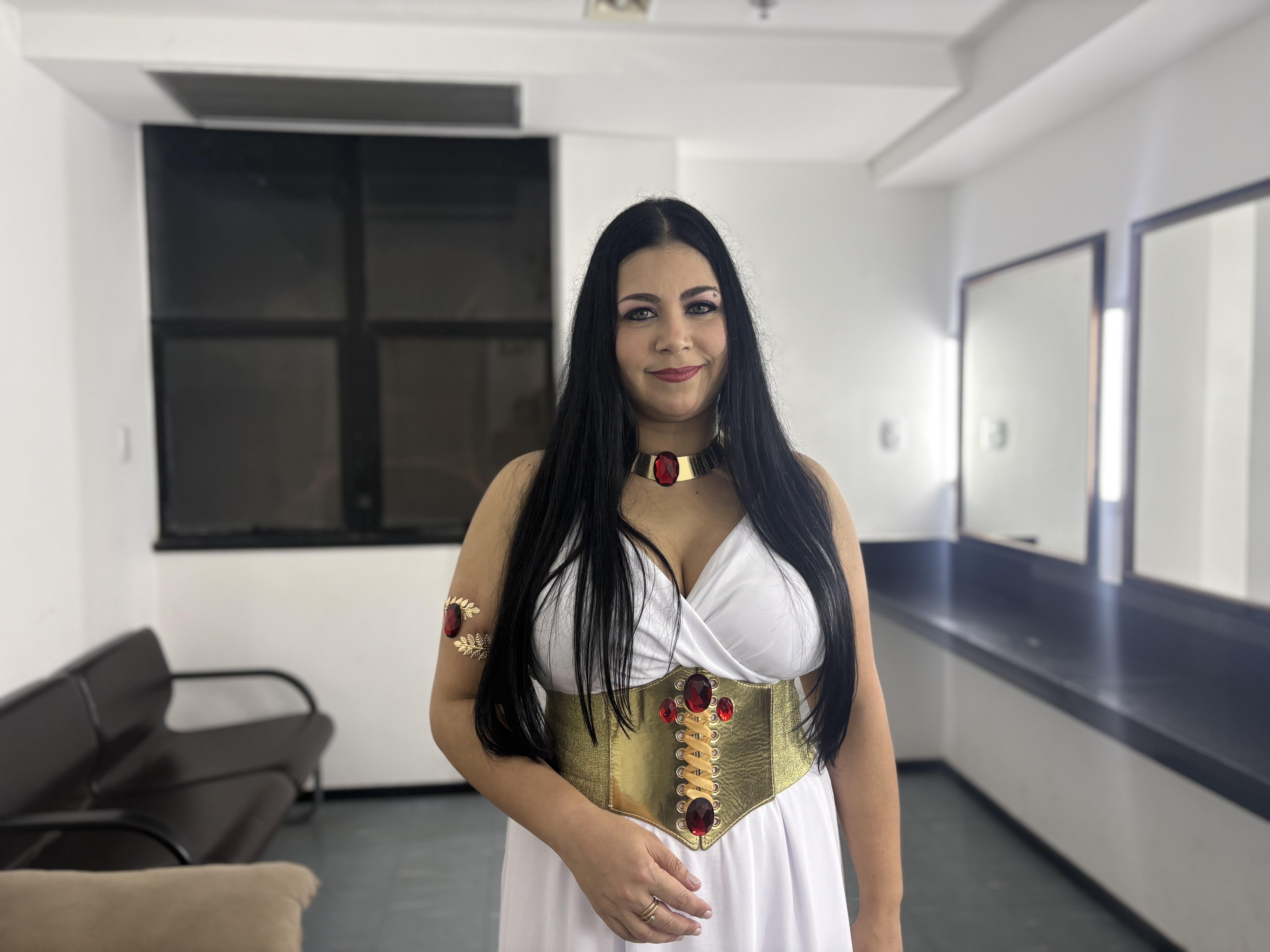 A solista Vanessa Lockhart celebrou o convite para integrar o espetáculo e elogiou a receptividade da plateia